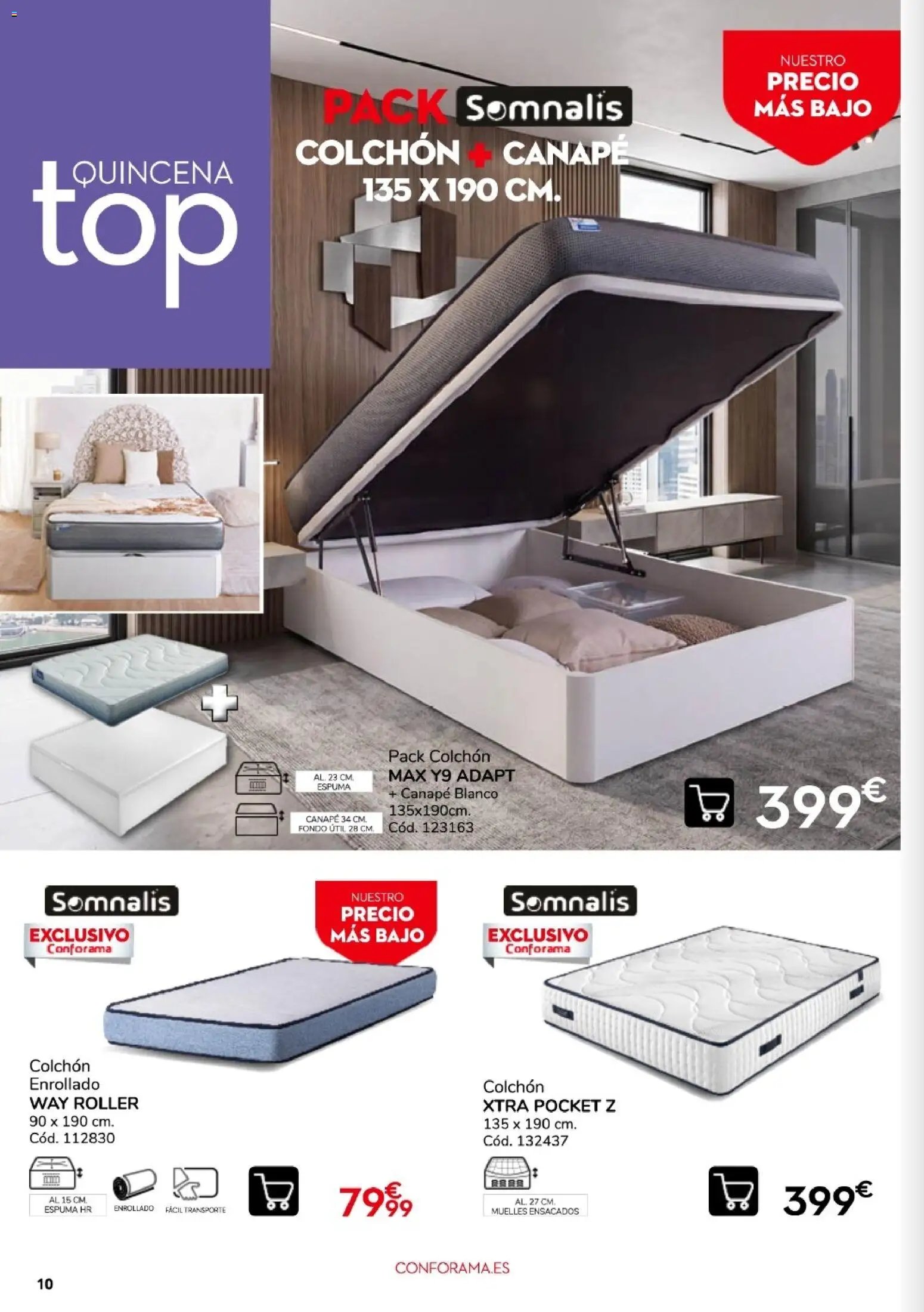 Conforama Quincena top