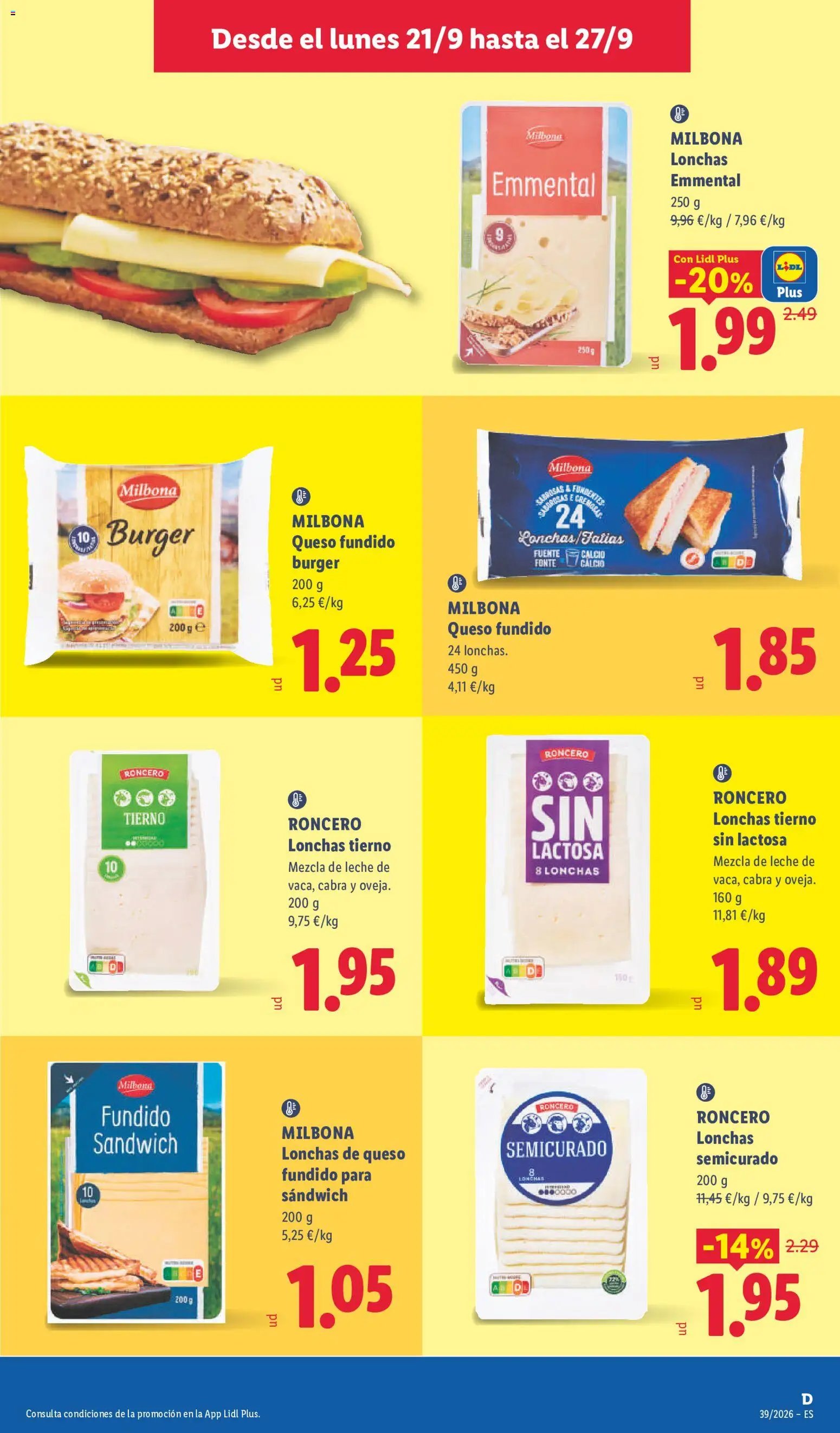 Lidl folleto