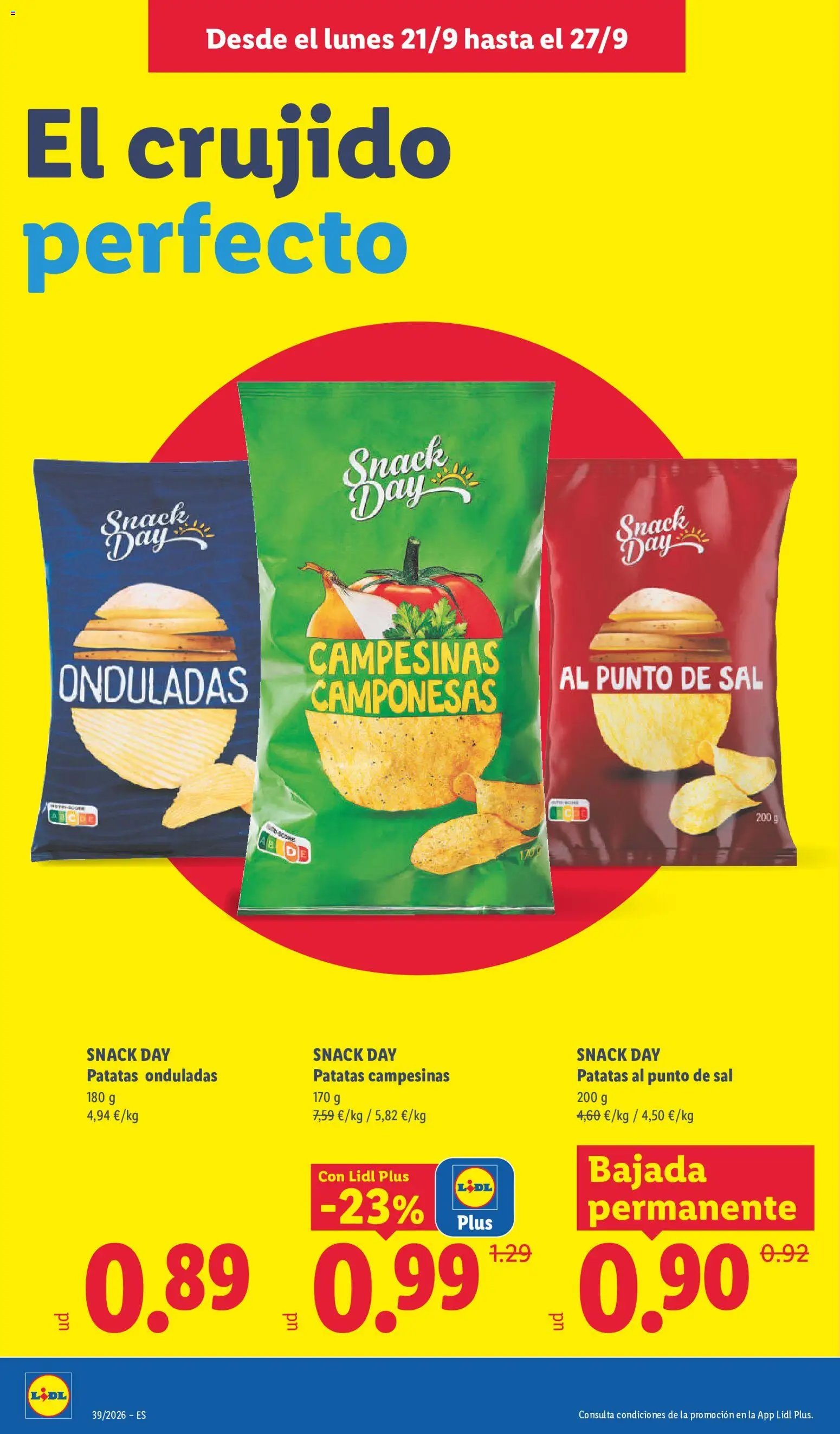 Lidl folleto