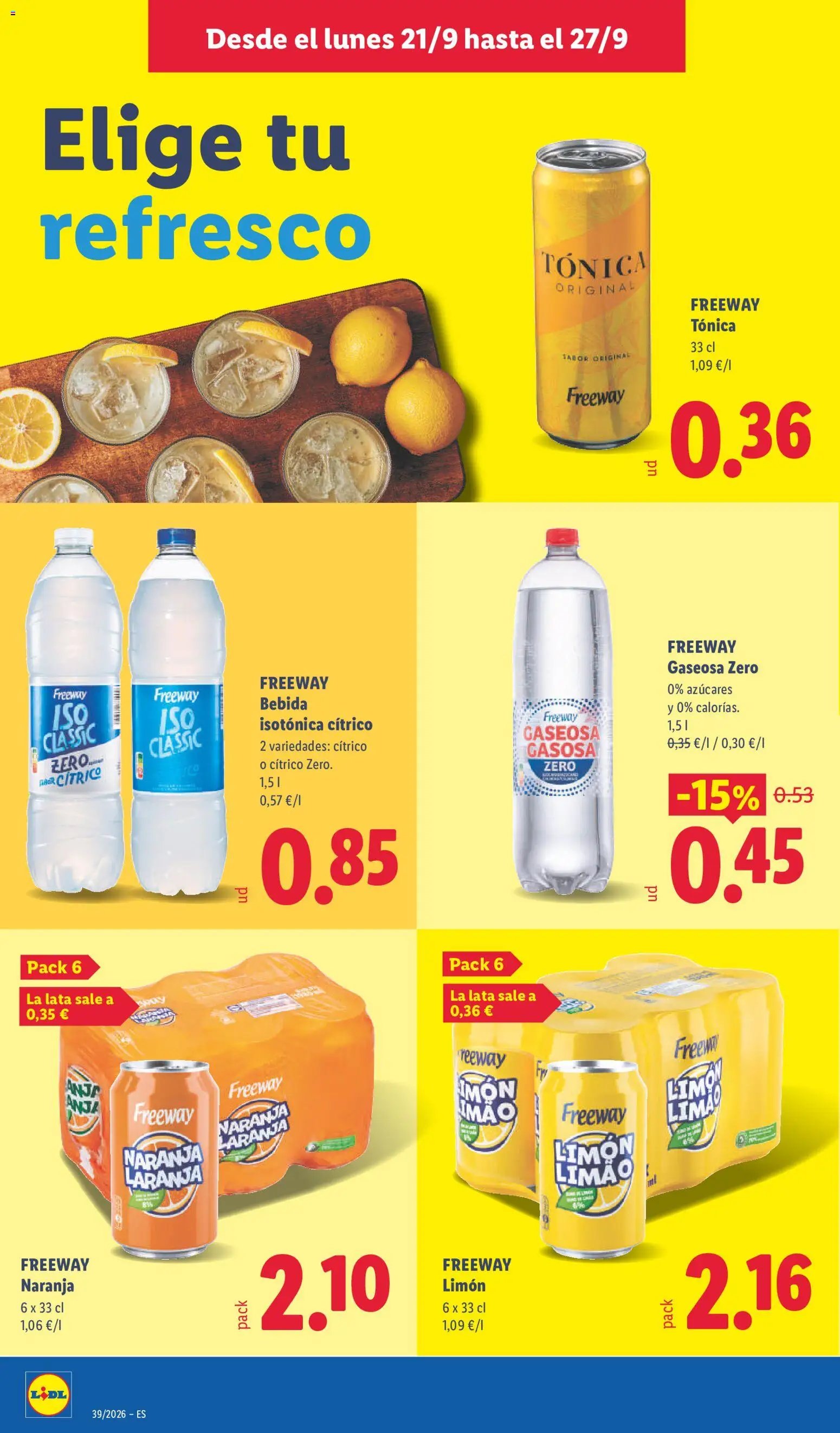 Lidl folleto