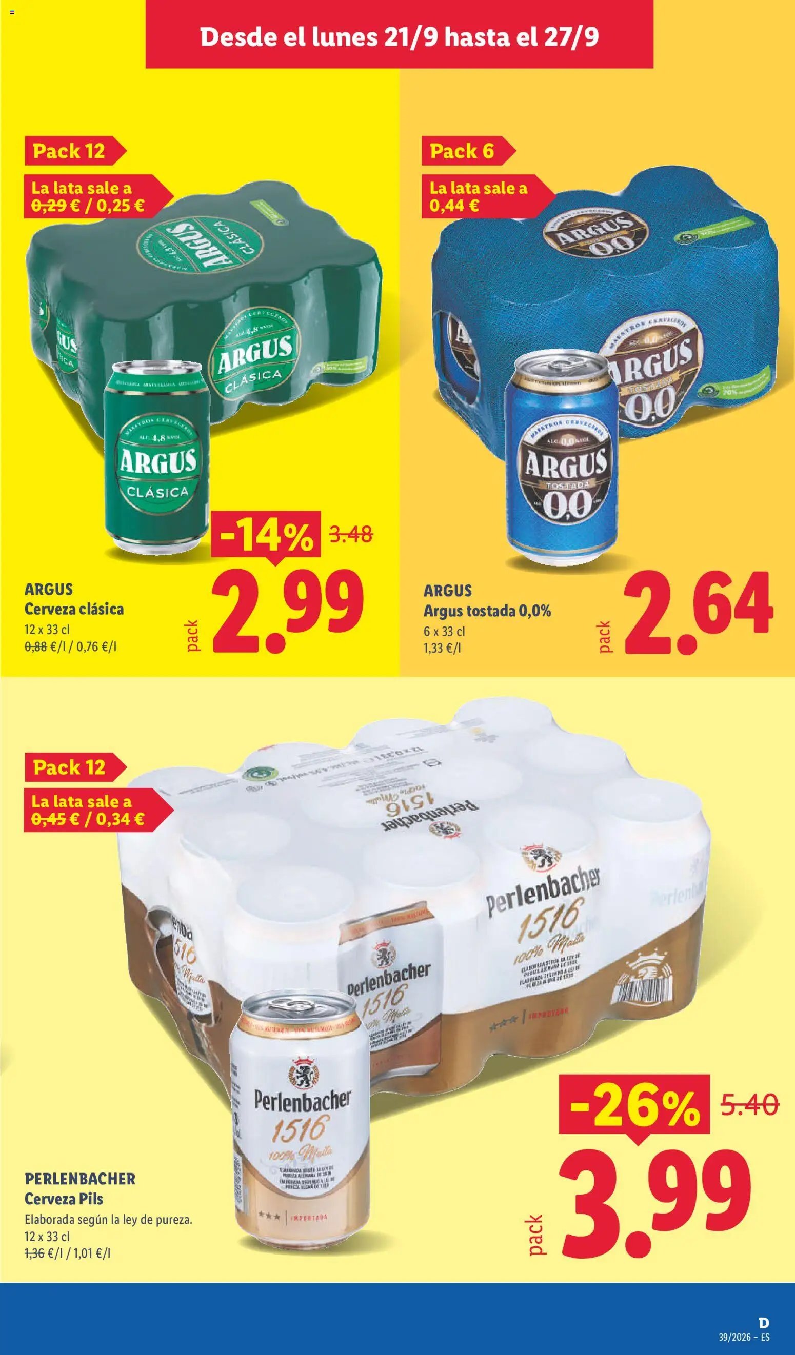 Lidl folleto
