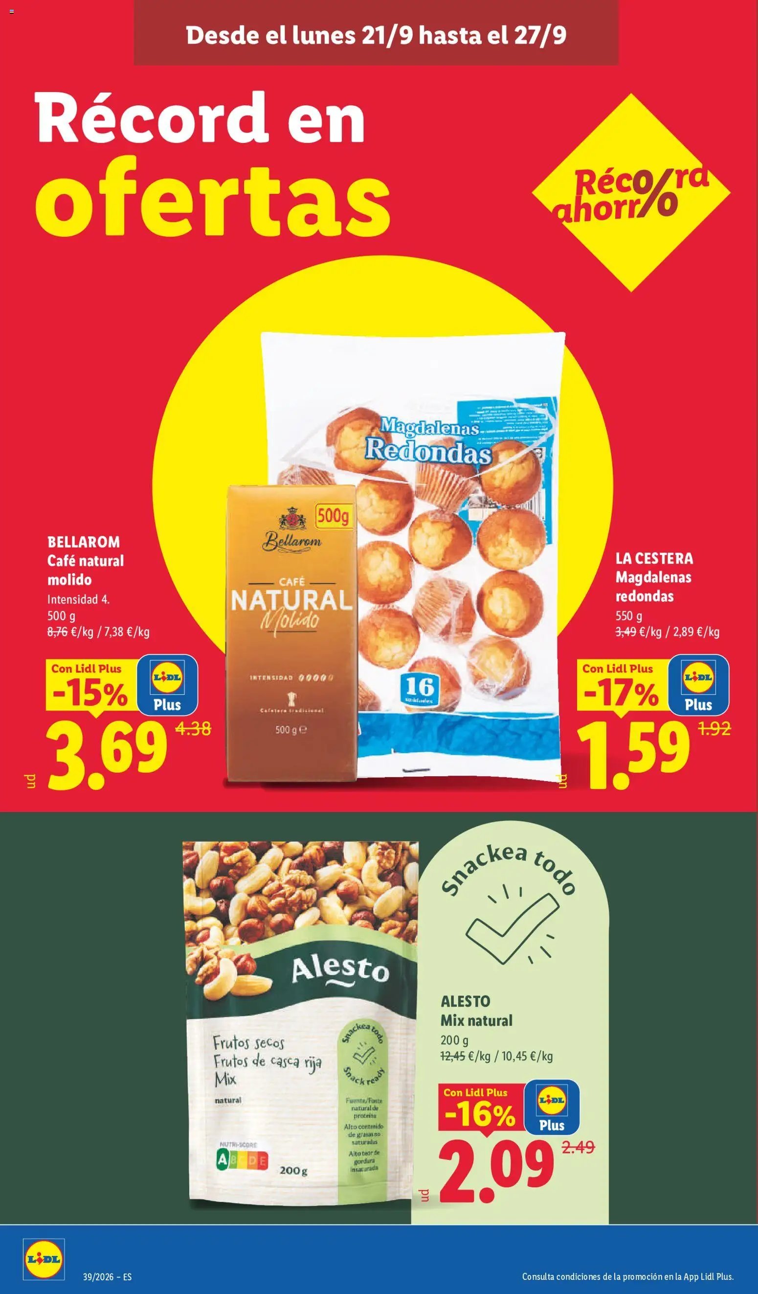 Lidl folleto