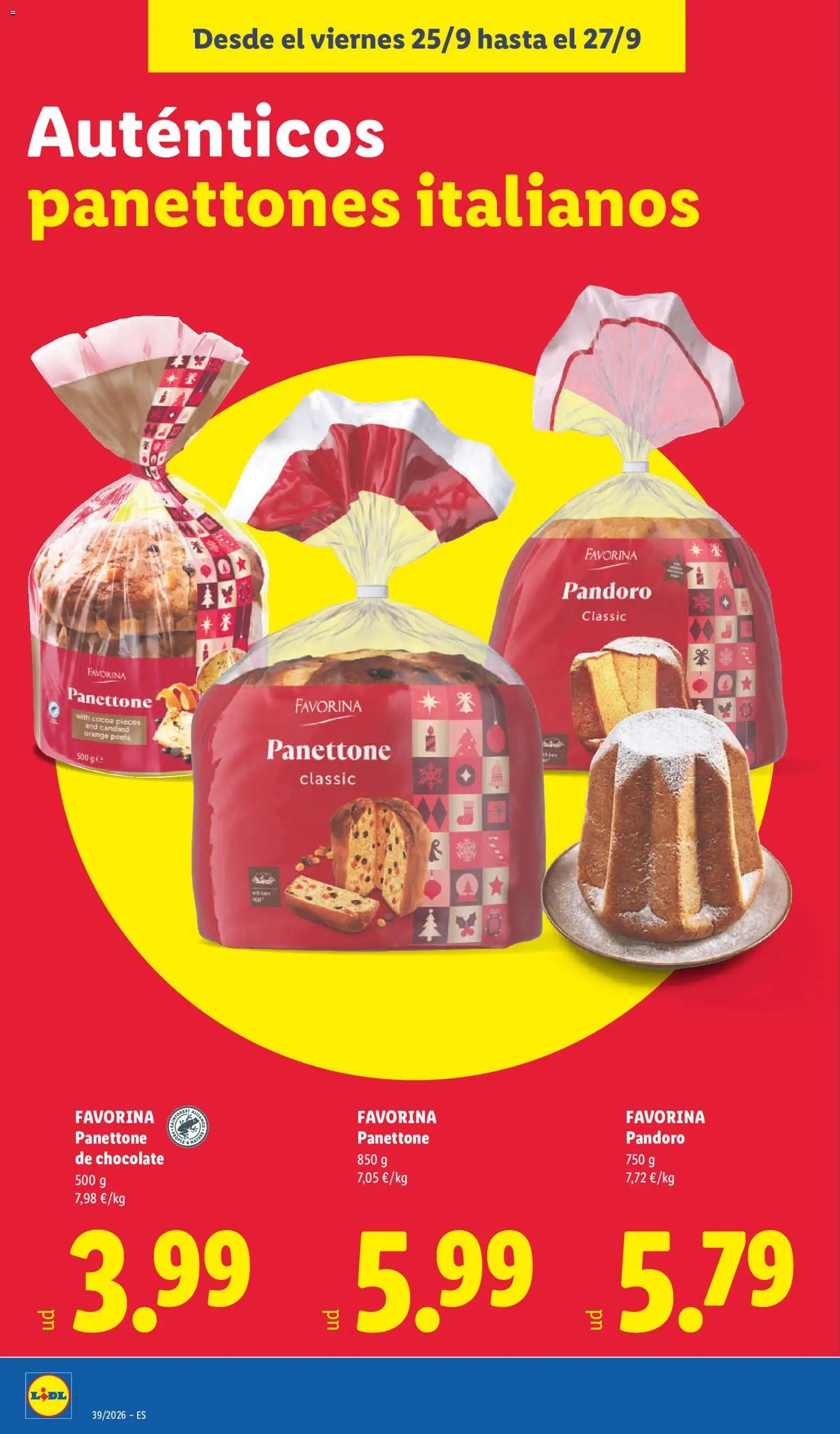 Lidl folleto