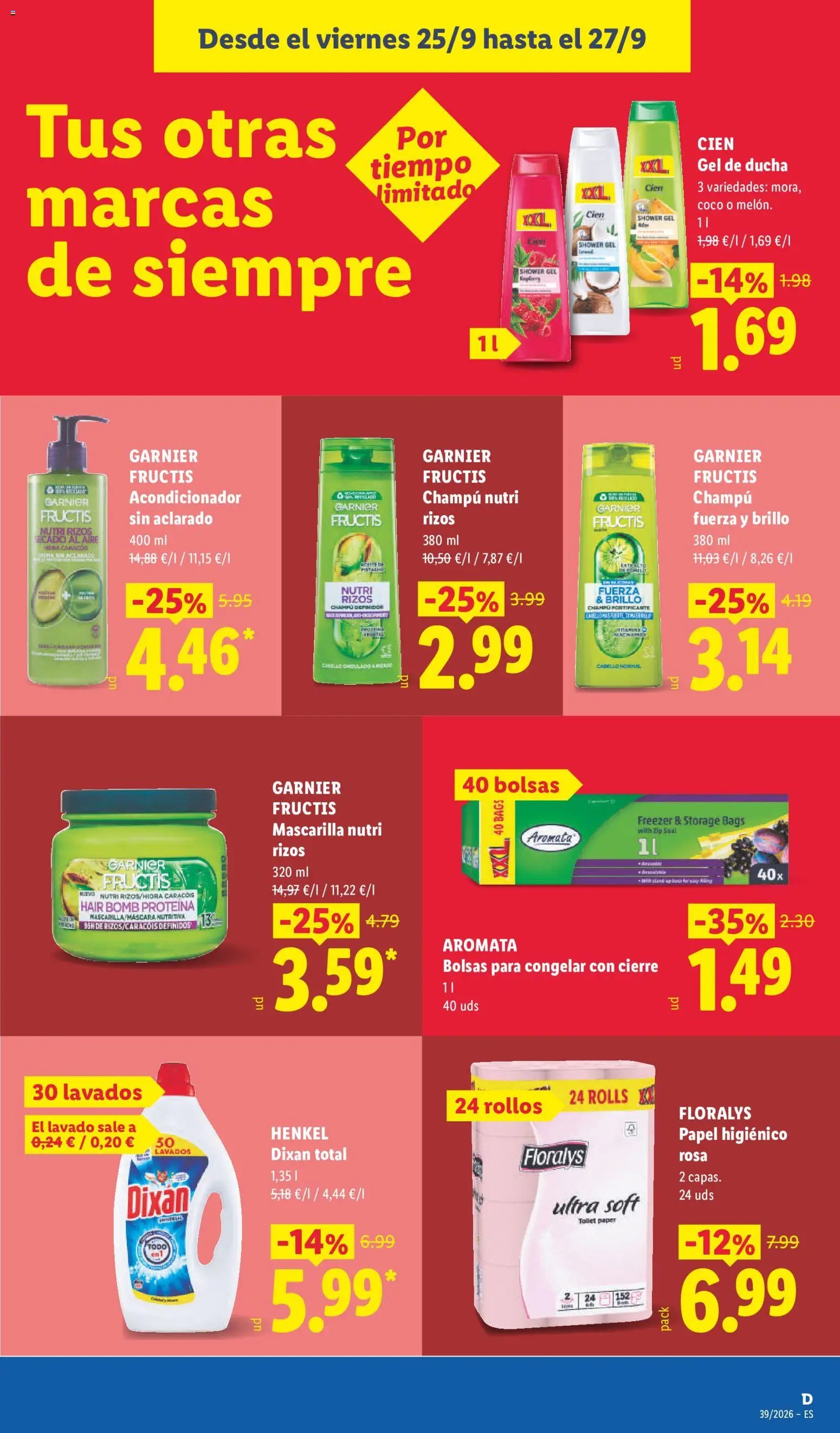 Lidl folleto