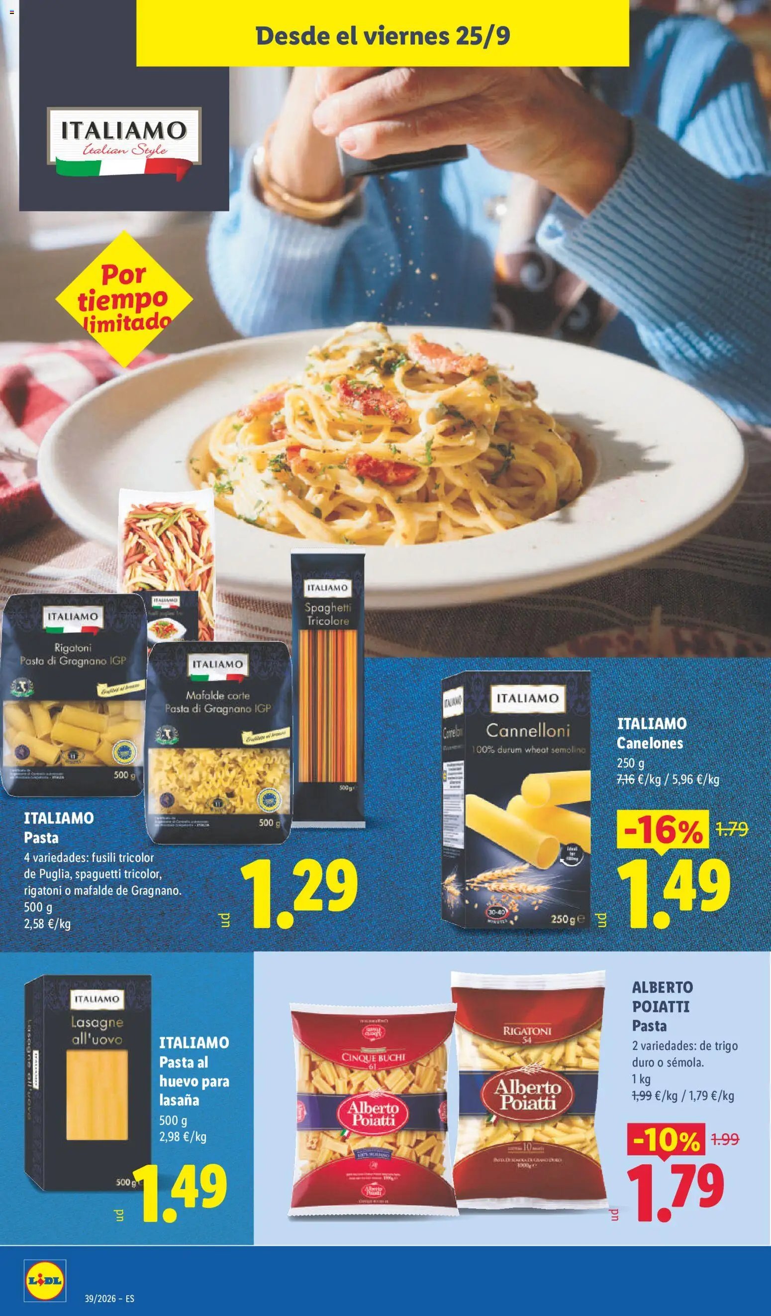 Lidl folleto
