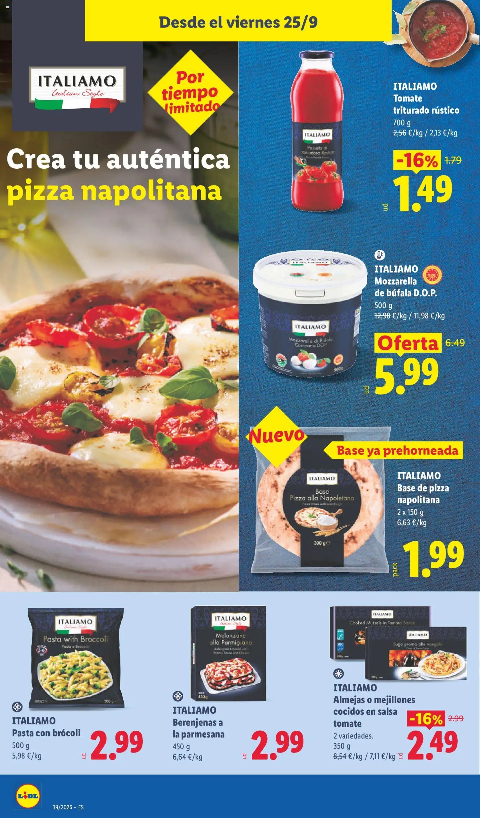 Lidl folleto