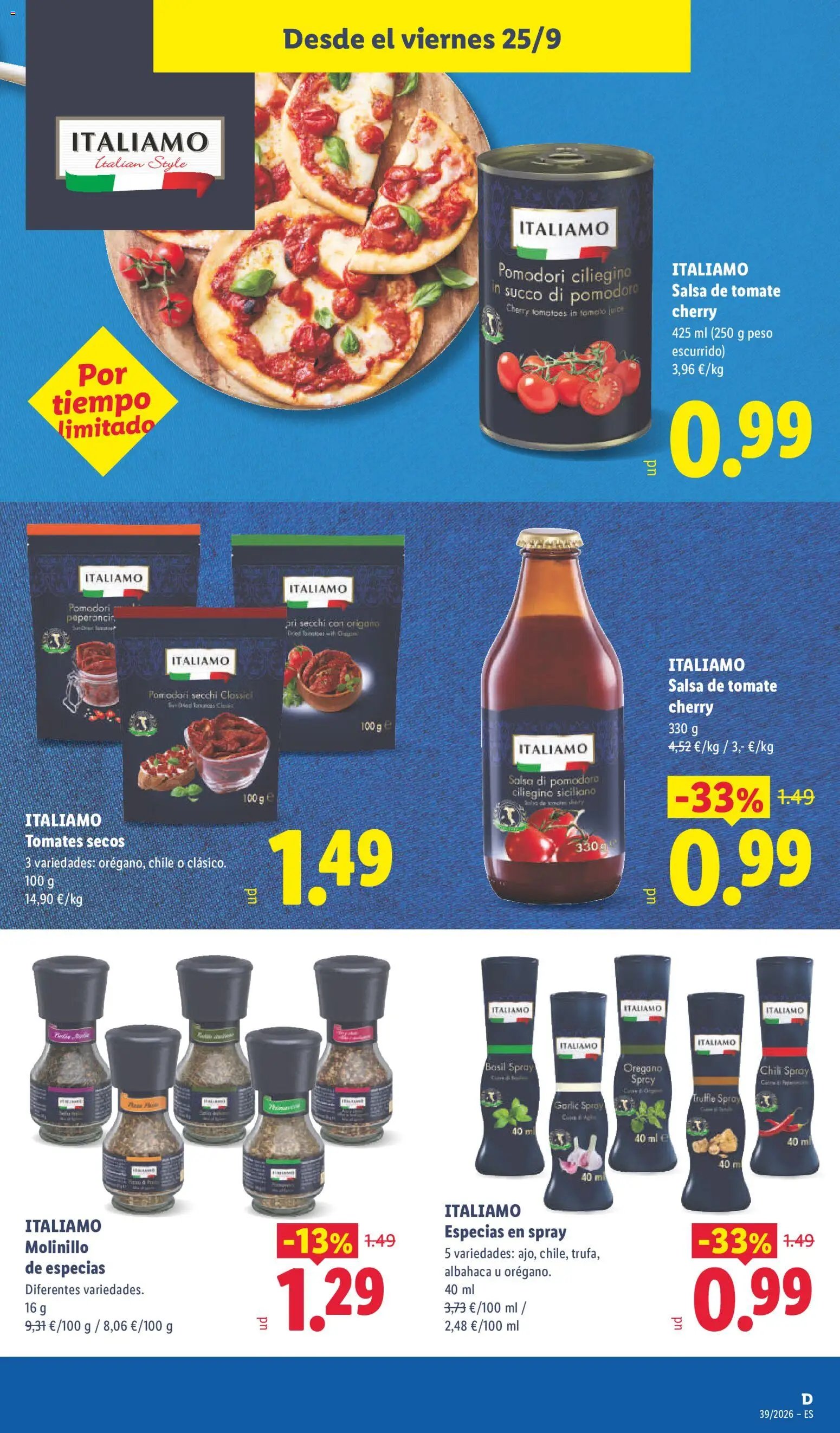 Lidl folleto