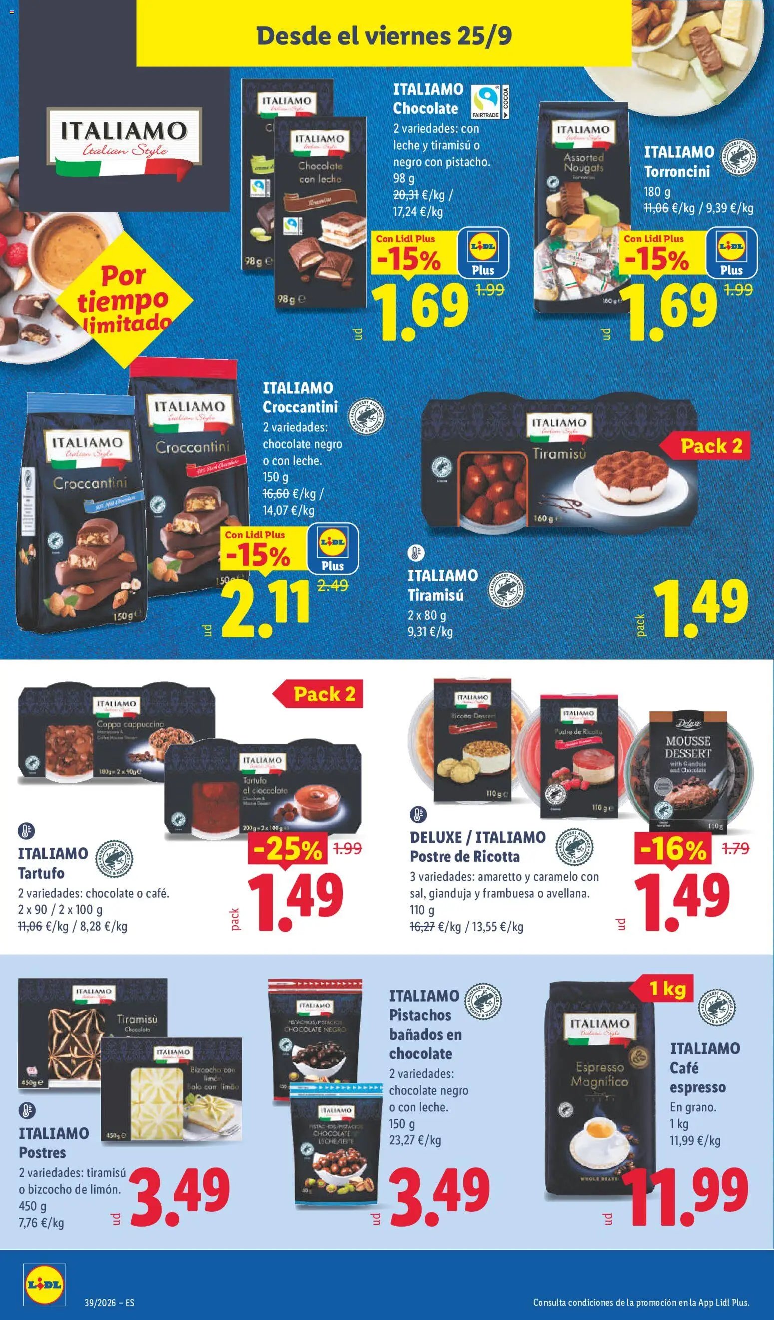 Lidl folleto