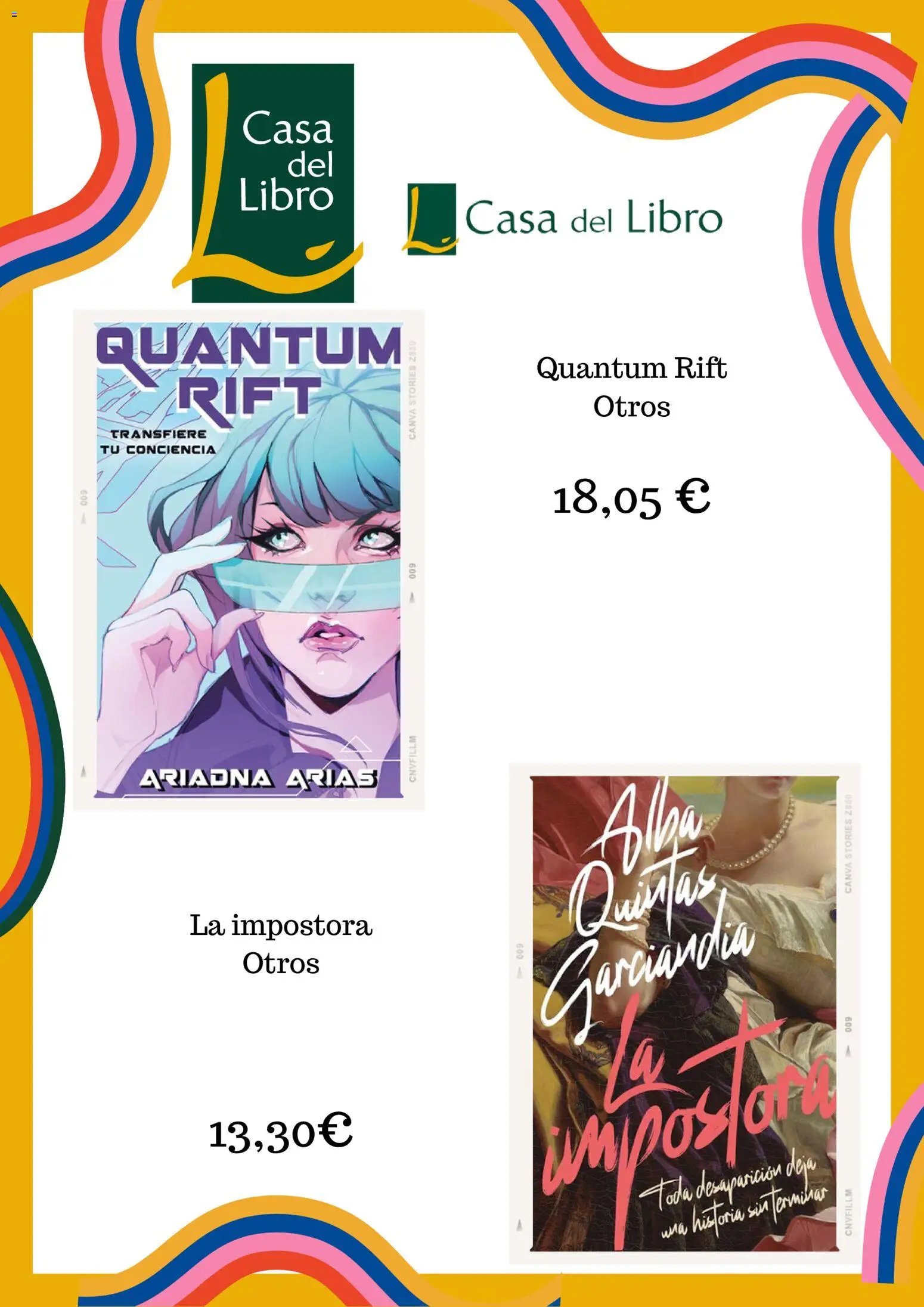 Casa del libro folleto