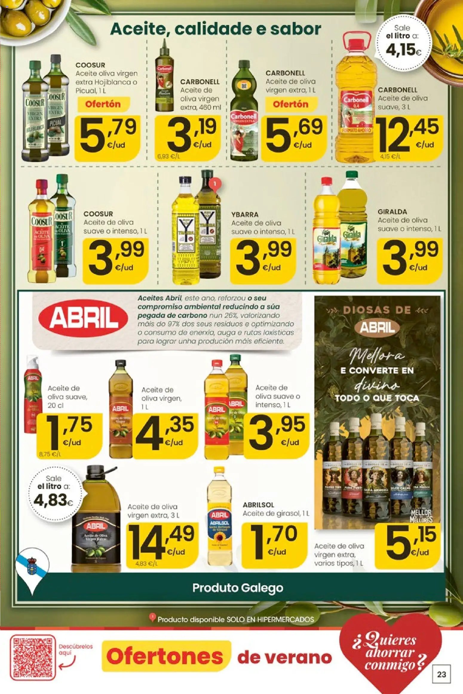 Eroski Ofertóns de verán