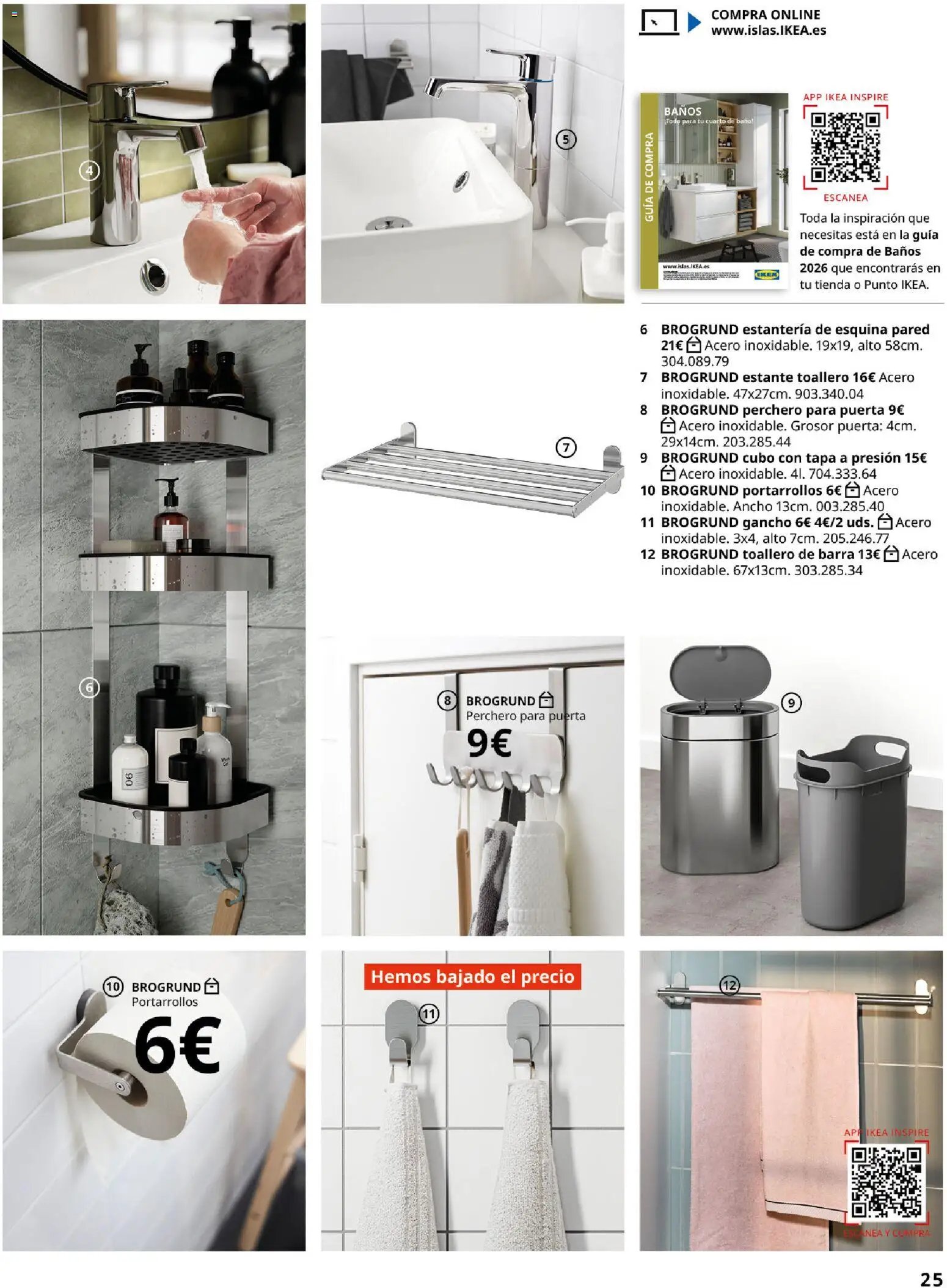 Catálogo IKEA Baňos