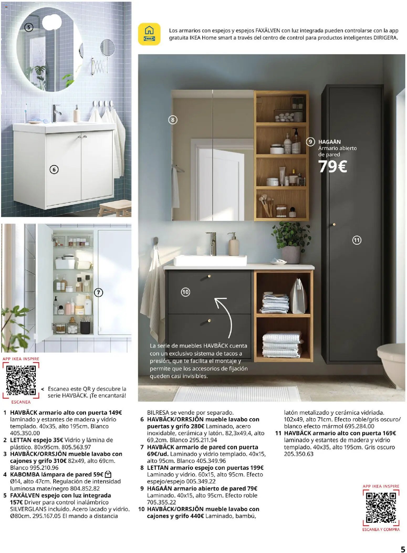 Catálogo IKEA Baňos