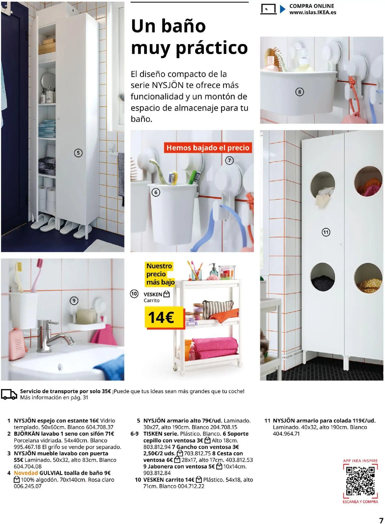 Catálogo IKEA Baňos