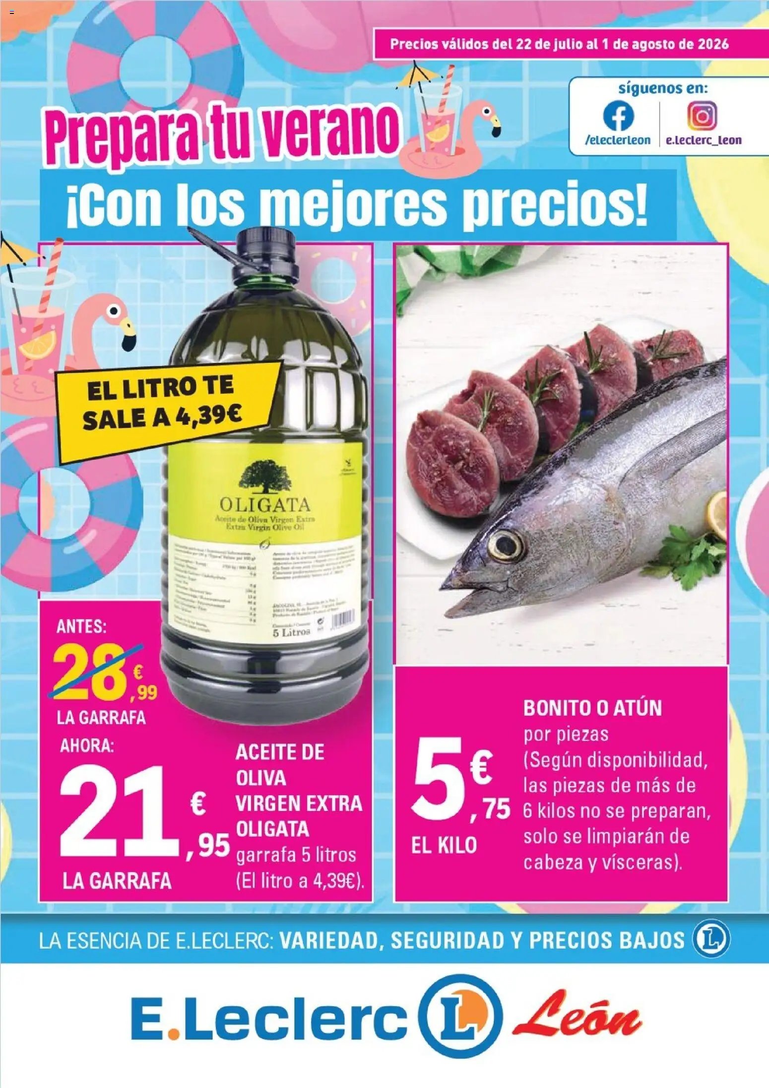 E.Leclerc folleto León