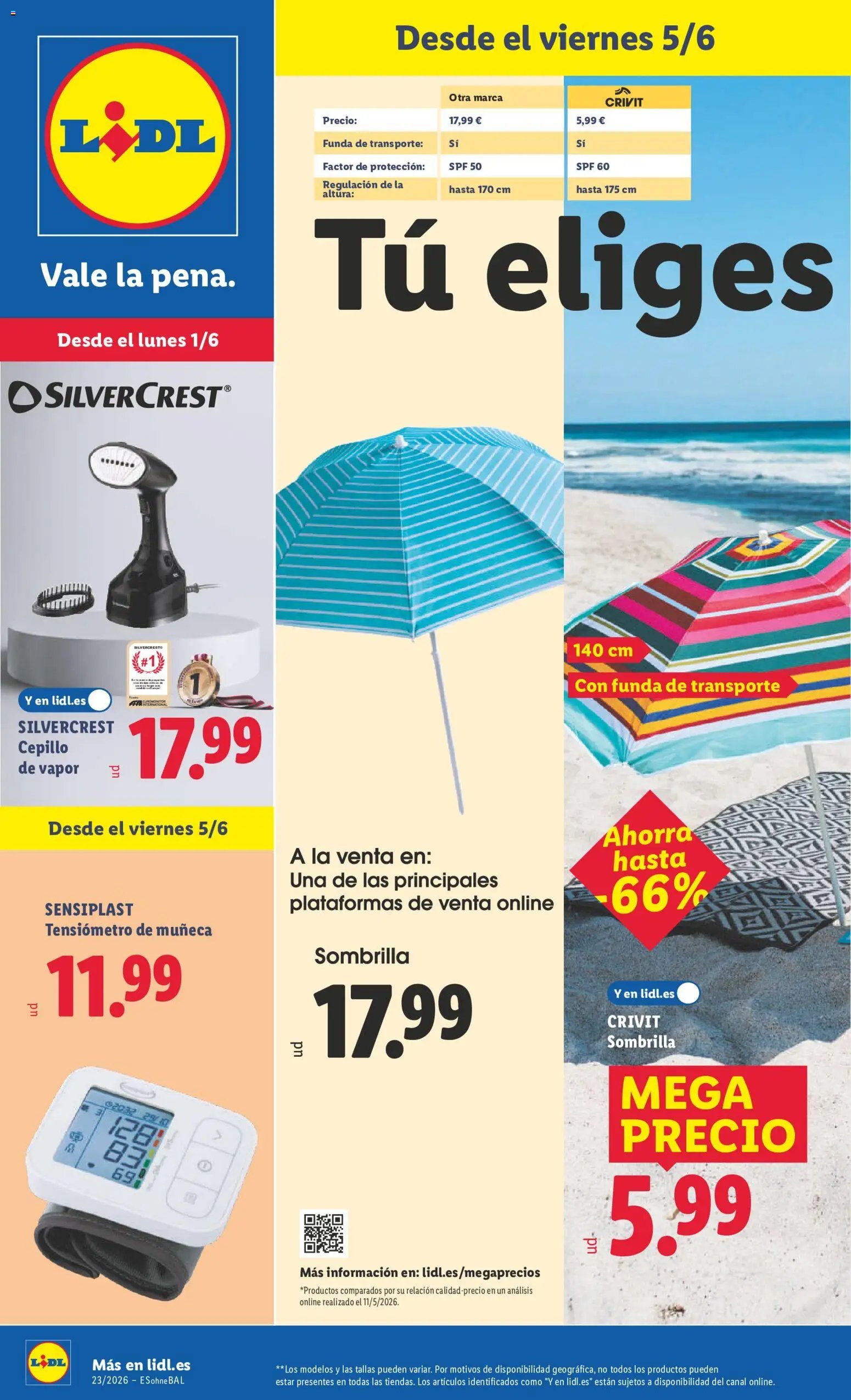 Lidl folleto de bazar
