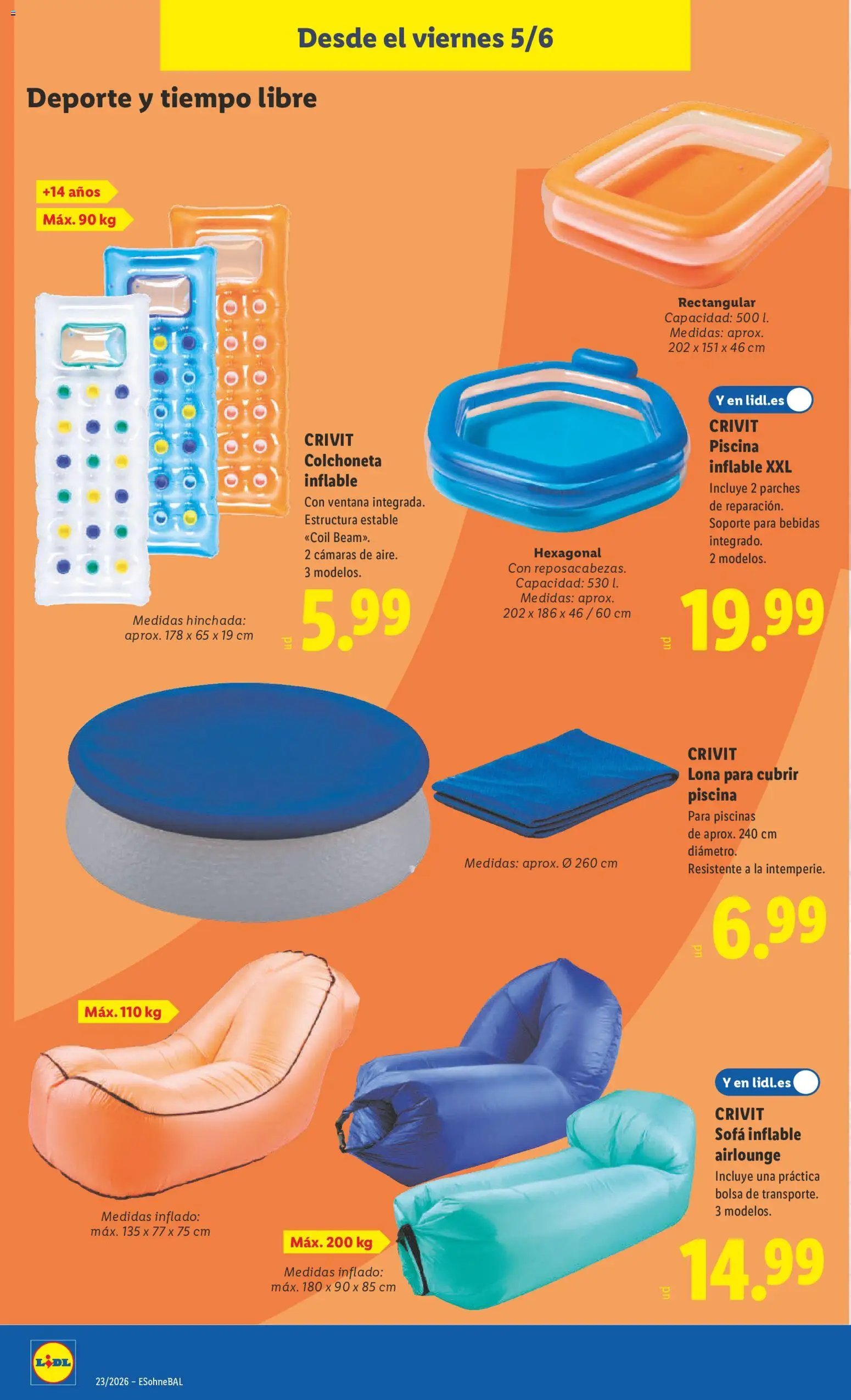 Lidl folleto de bazar