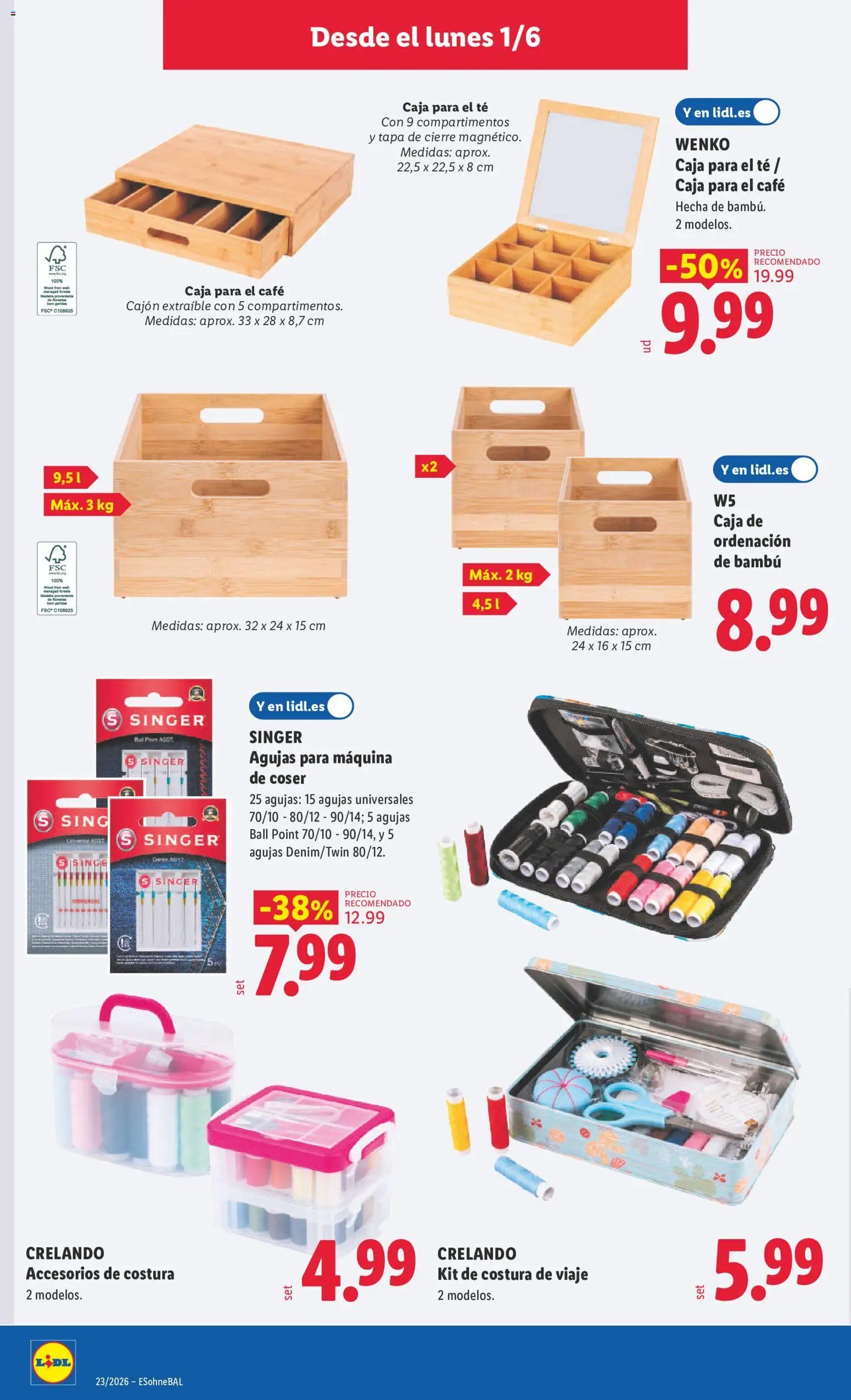 Lidl folleto de bazar