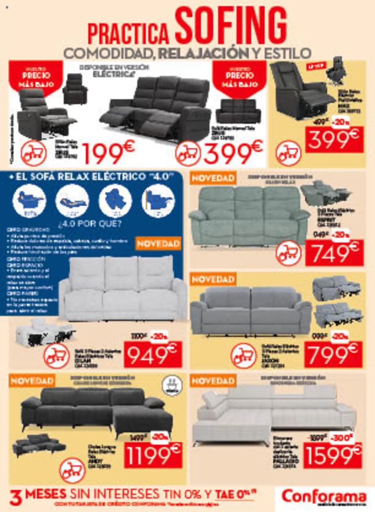 Conforama folleto