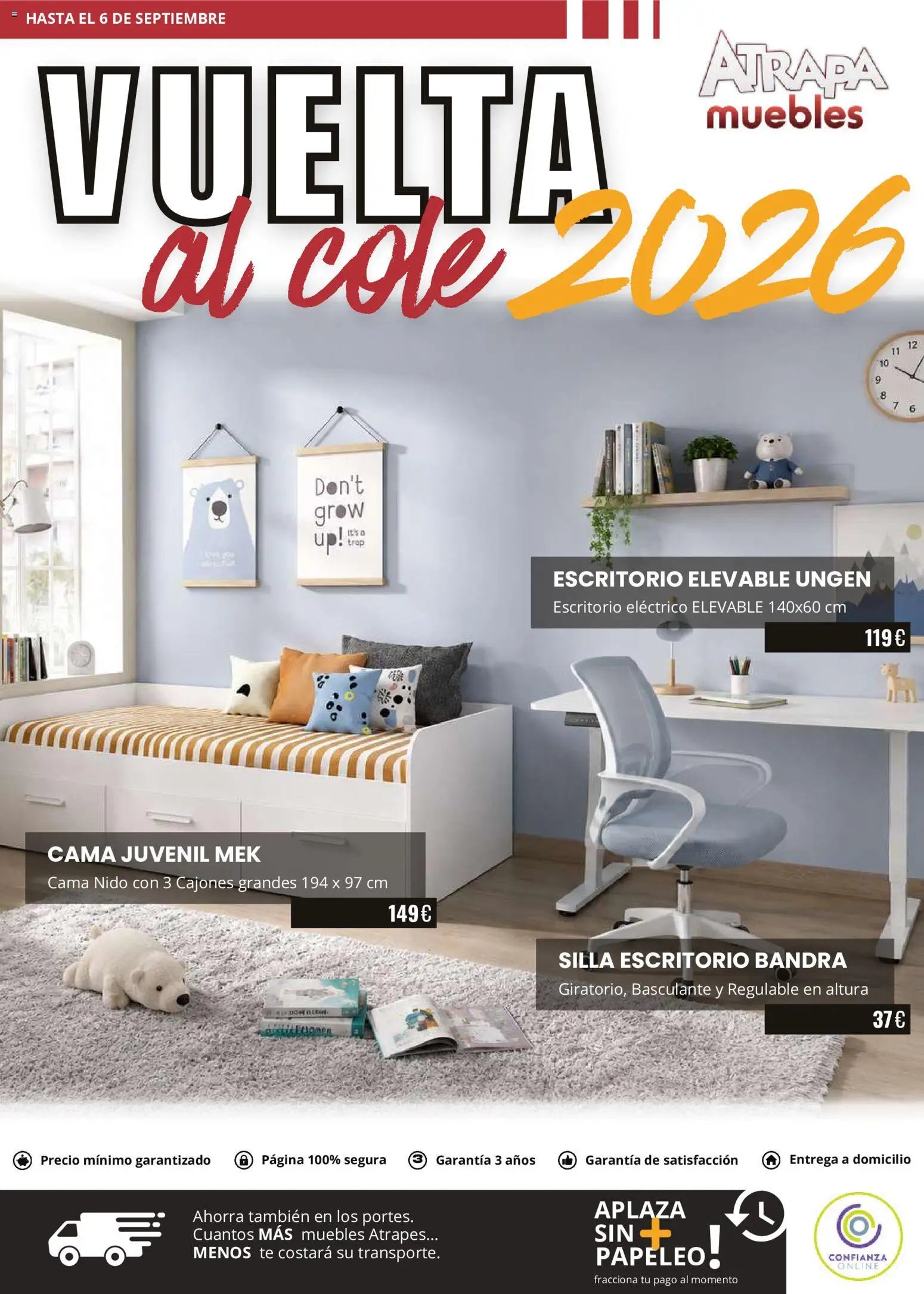 Atrapa Muebles folleto