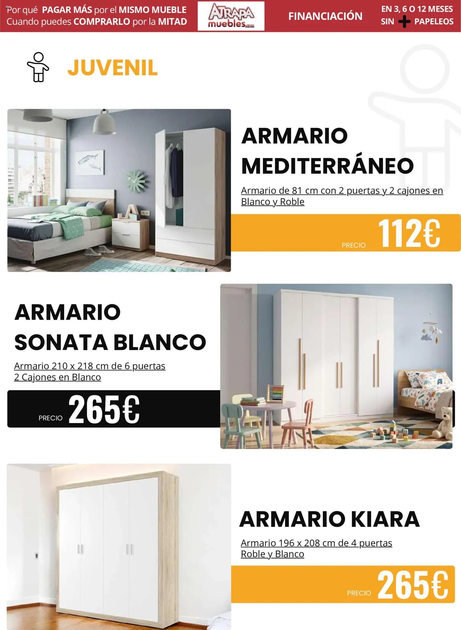 Atrapa Muebles folleto