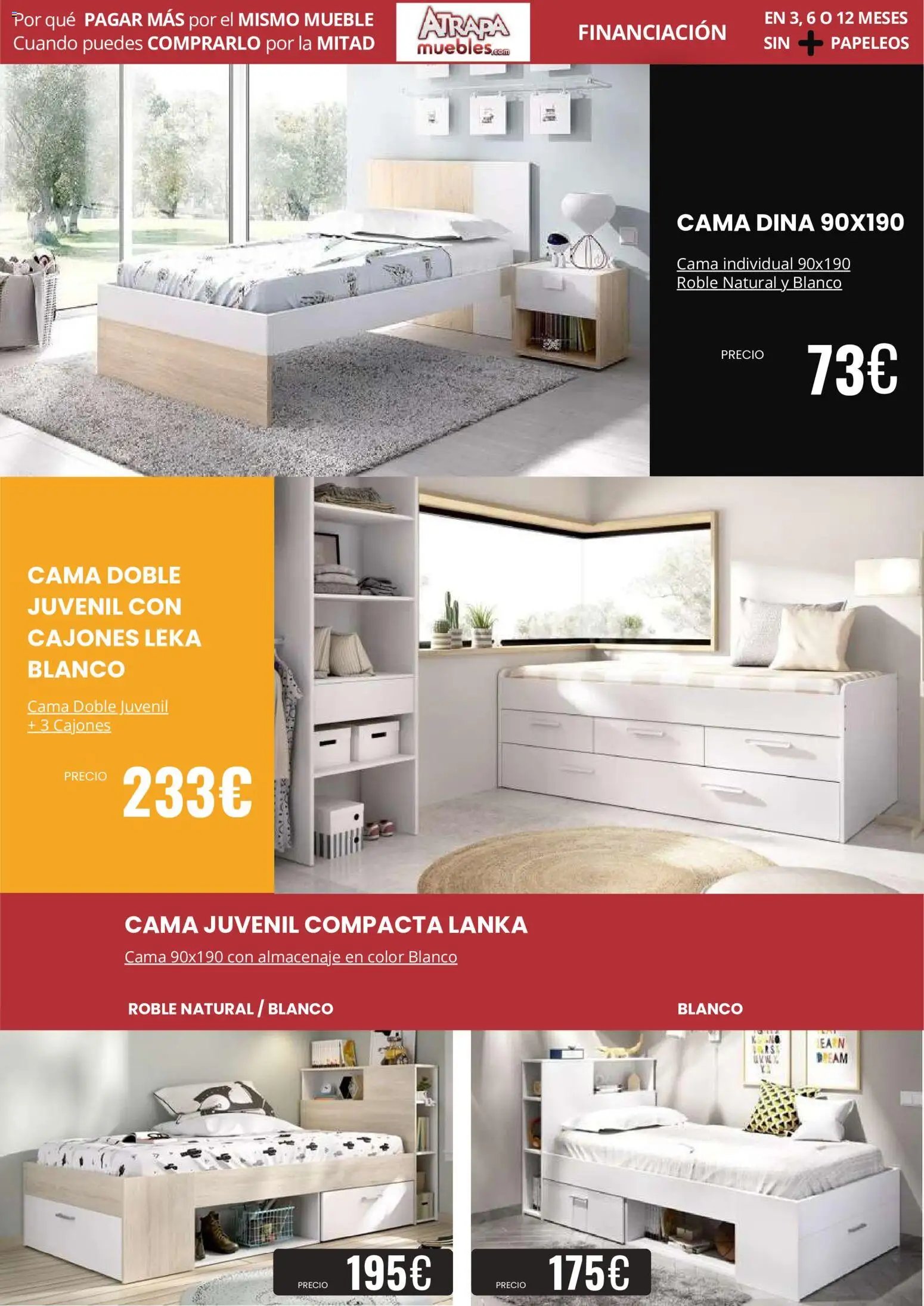 Atrapa Muebles folleto