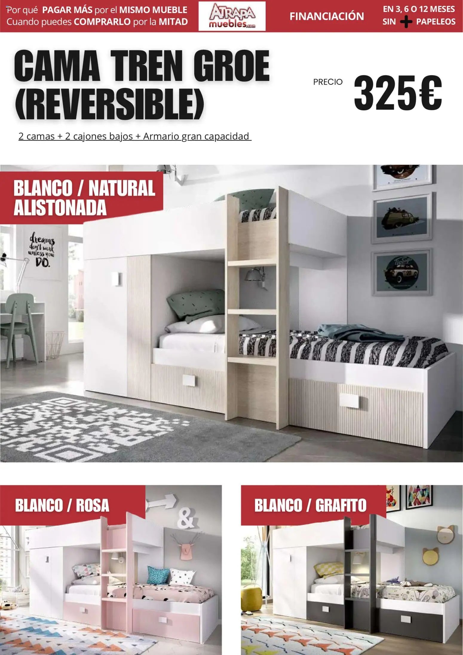 Atrapa Muebles folleto