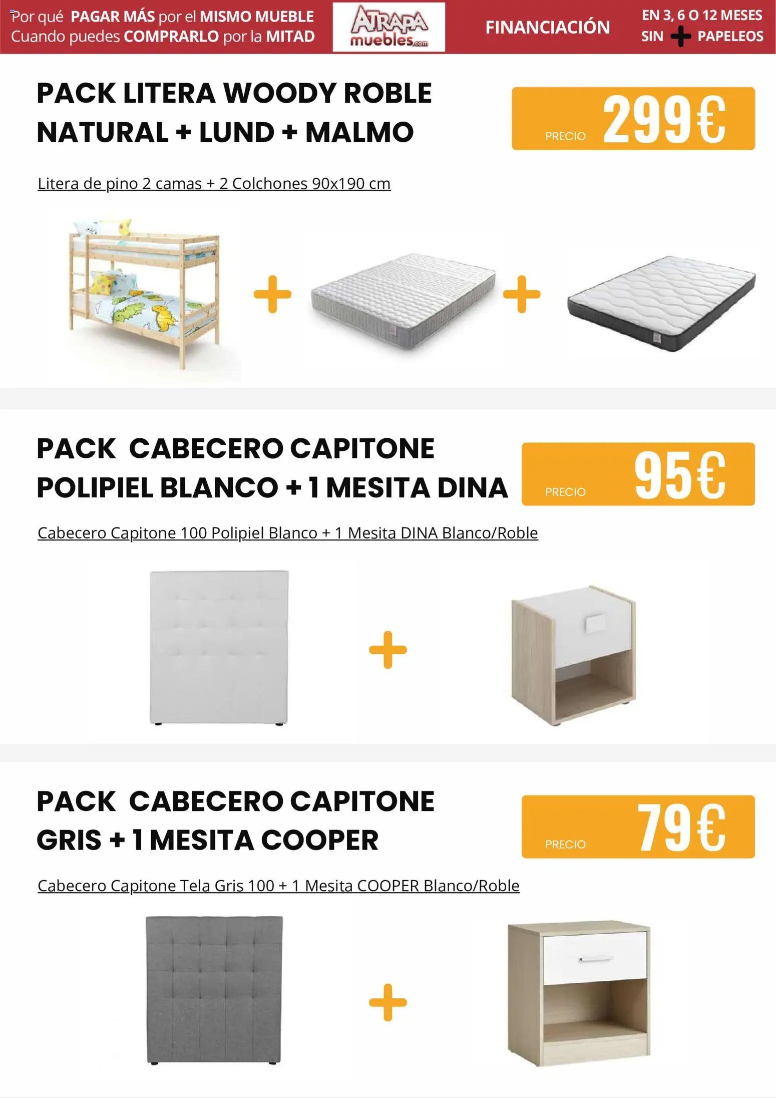 Atrapa Muebles folleto