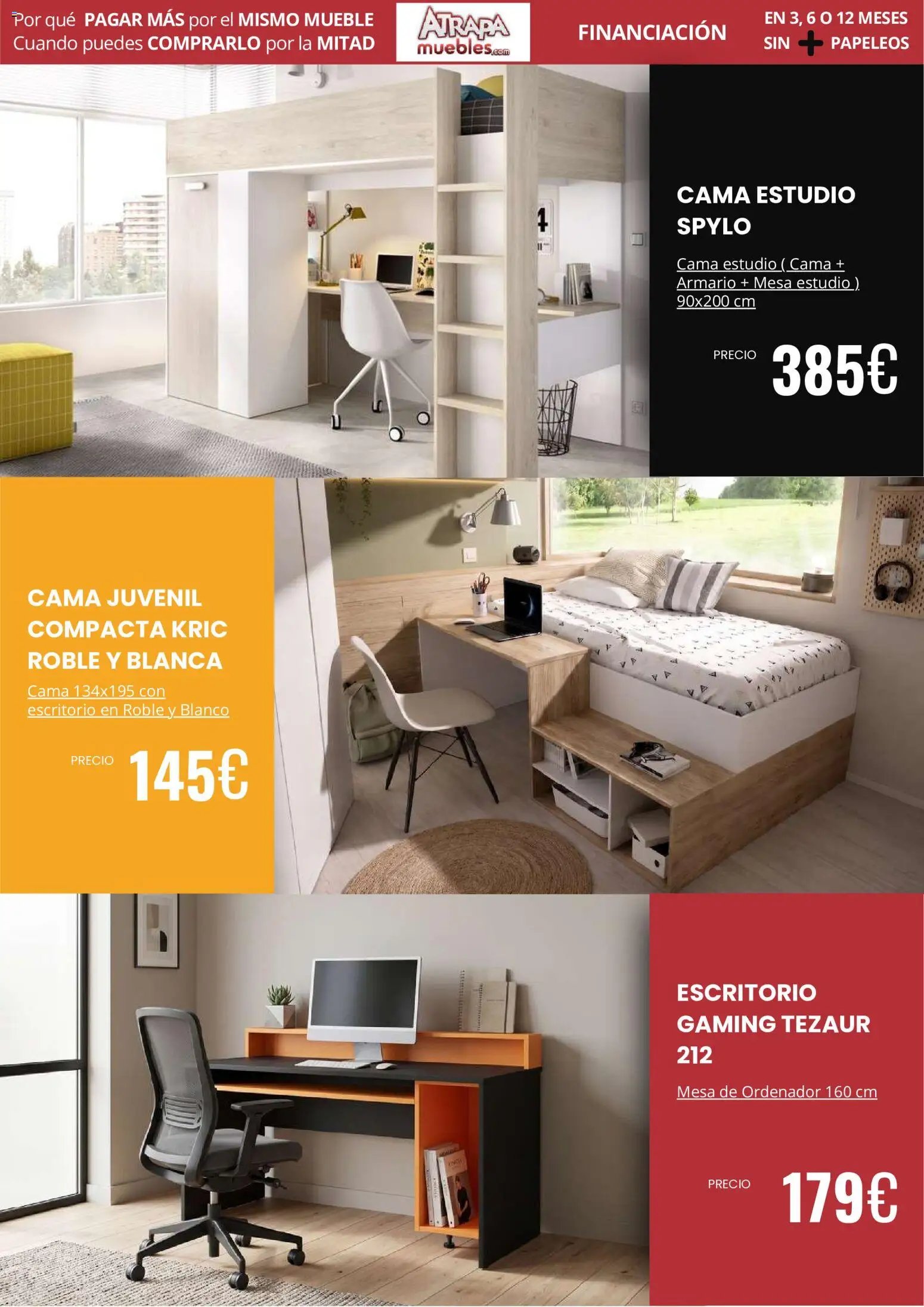 Atrapa Muebles folleto