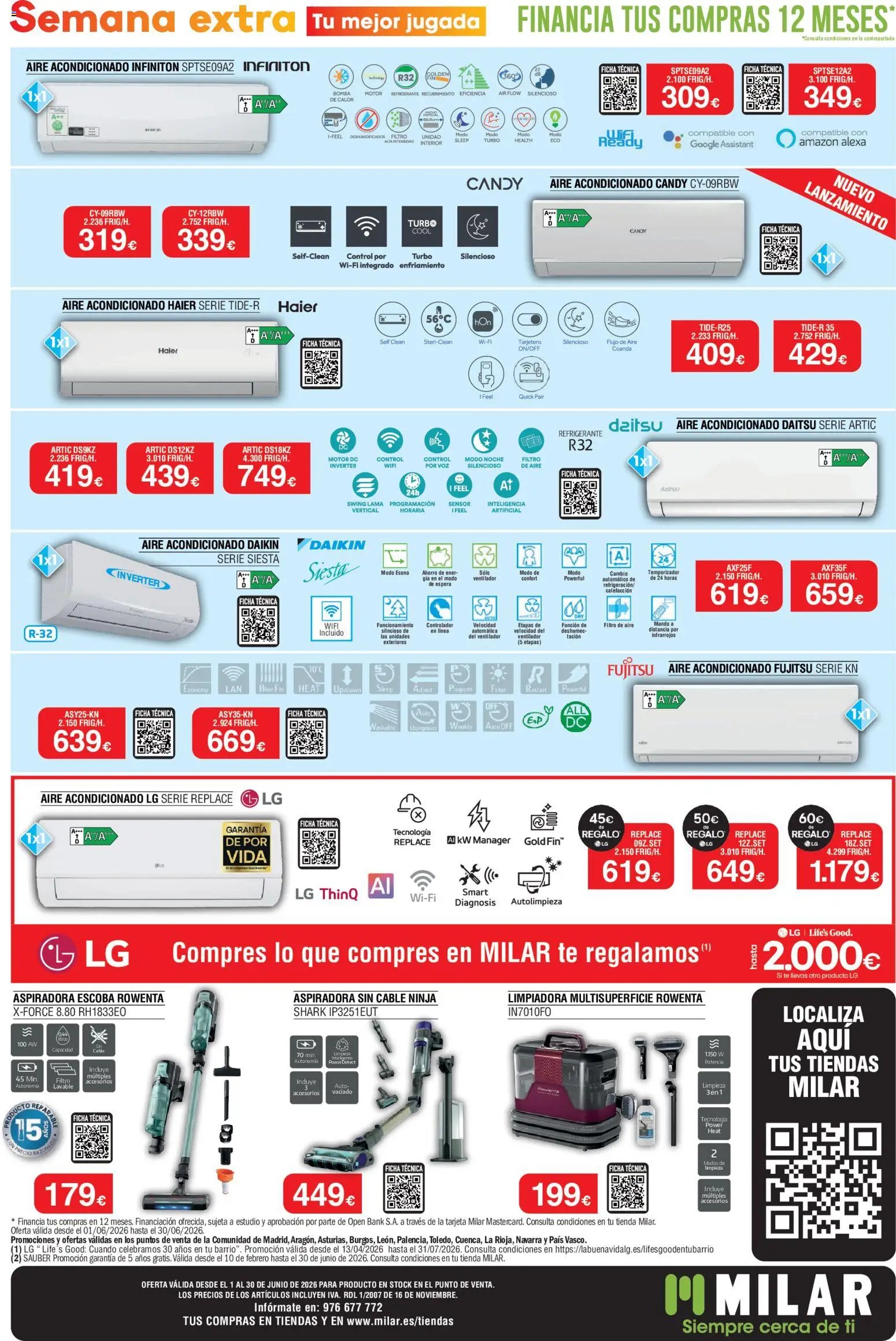 Milar folleto