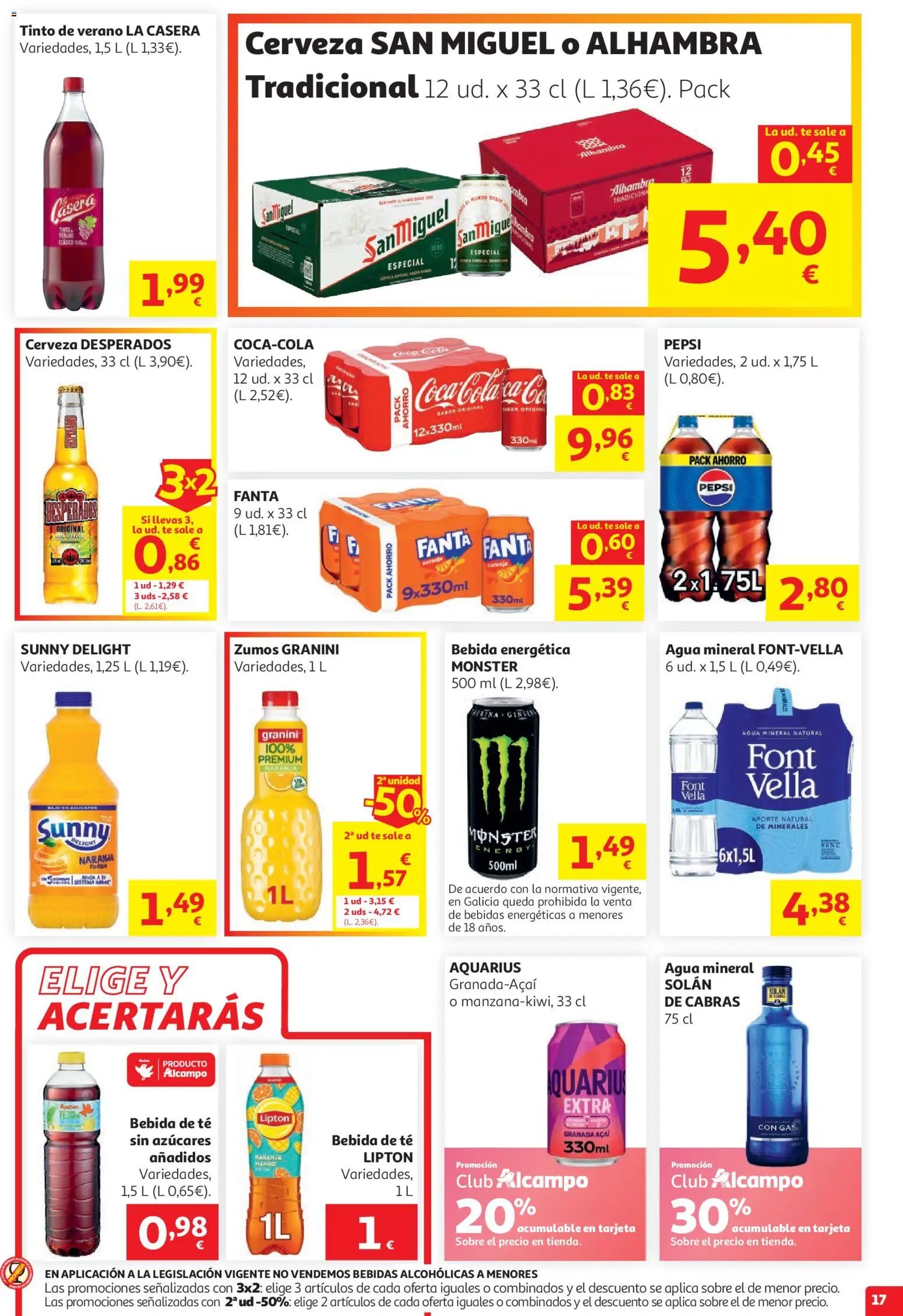 Alcampo HG Nacional No Litoral