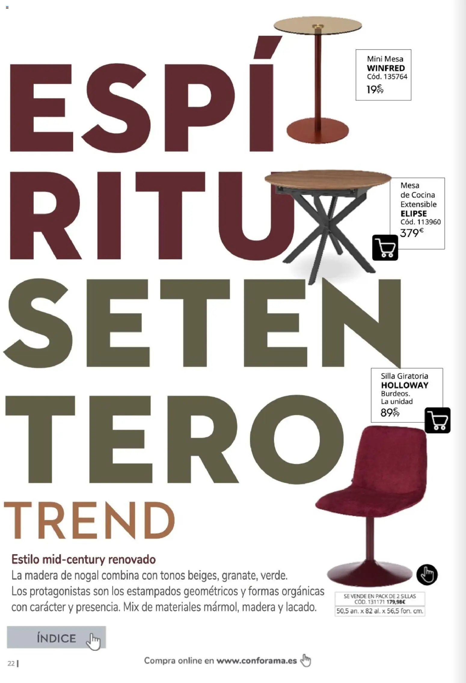 Conforama Guía de otoño 2026