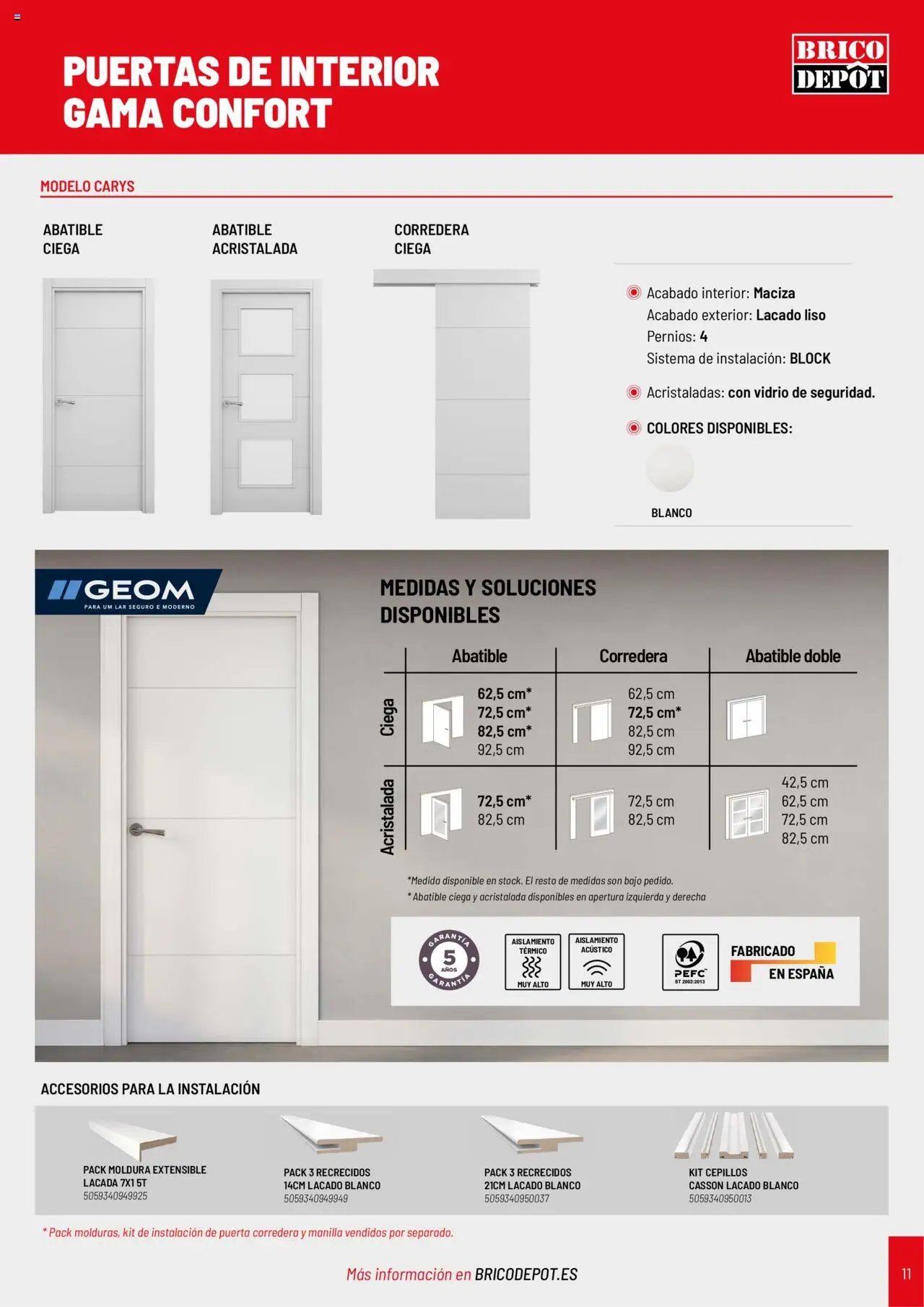 Brico Depôt Puertas y ventanas