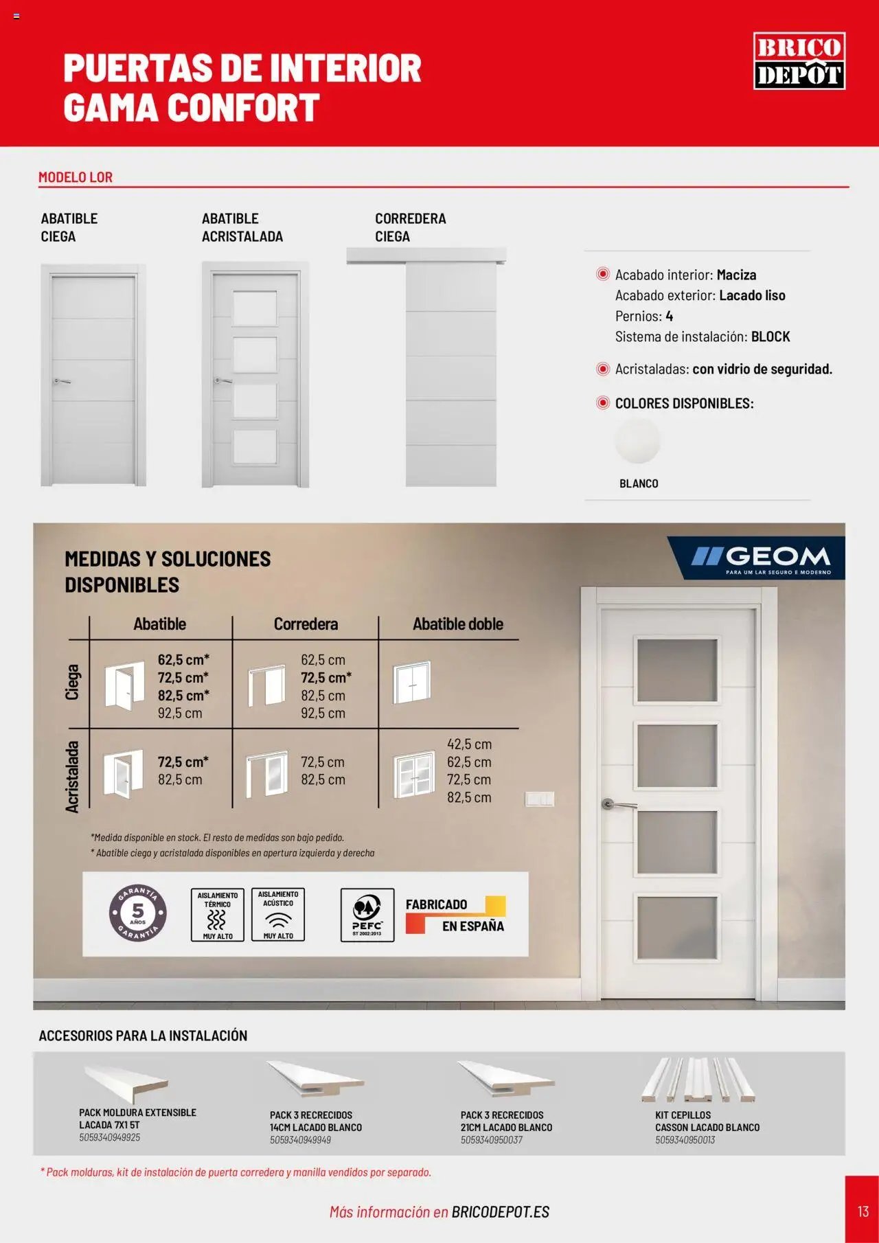 Brico Depôt Puertas y ventanas