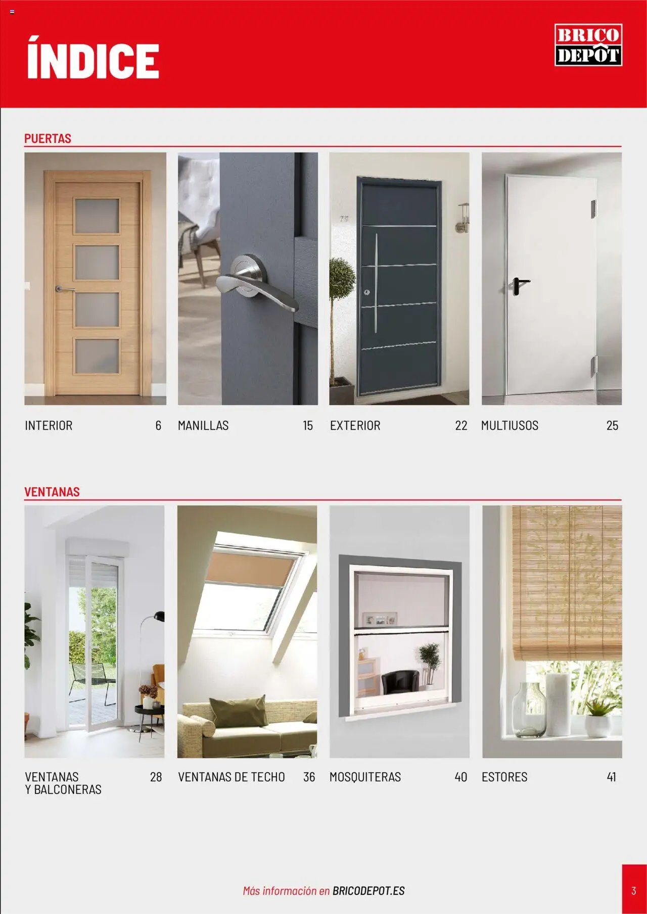 Brico Depôt Puertas y ventanas