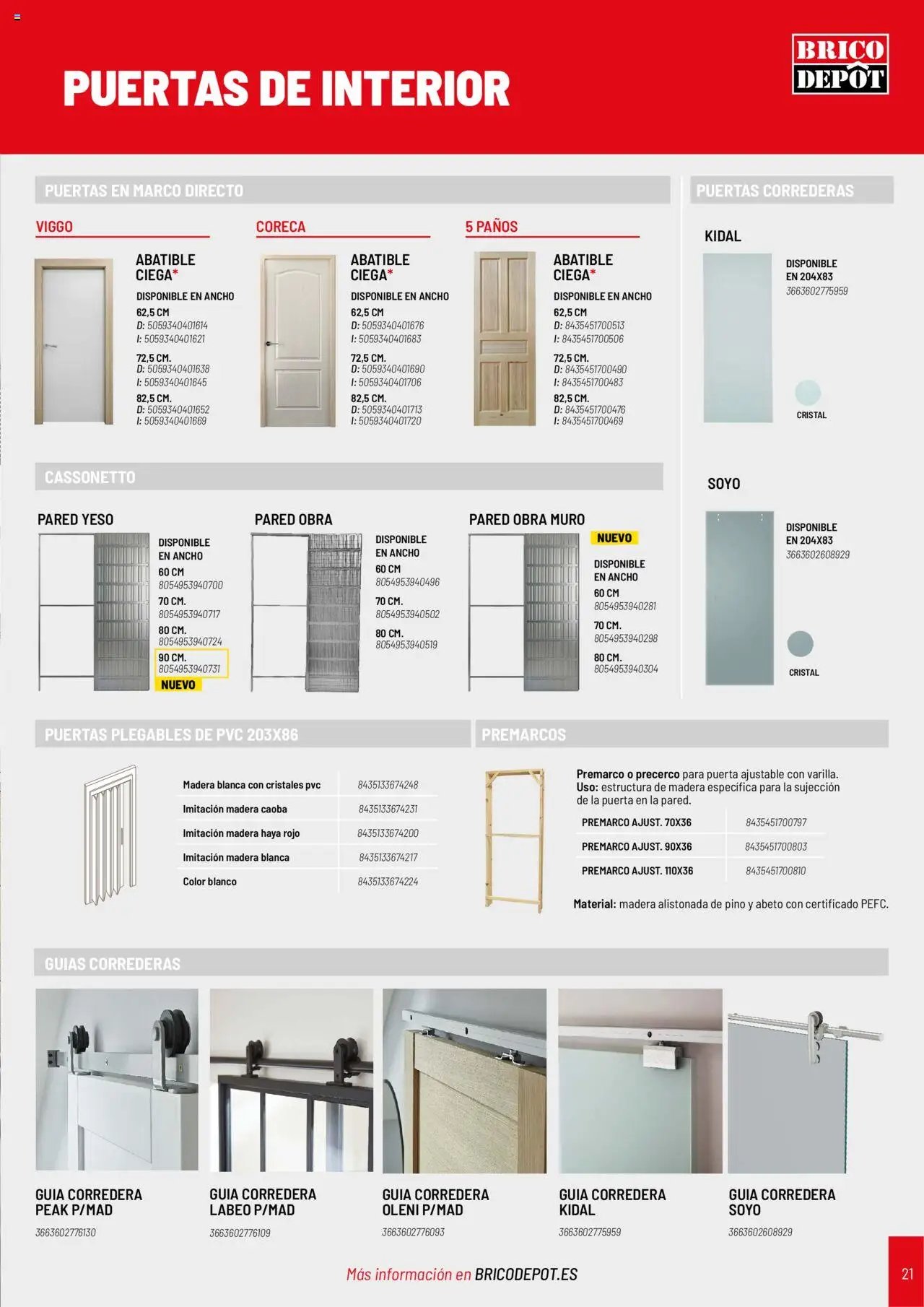 Brico Depôt Puertas y ventanas