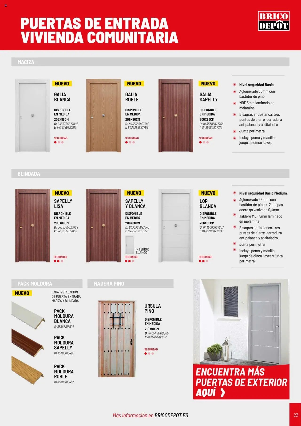Brico Depôt Puertas y ventanas