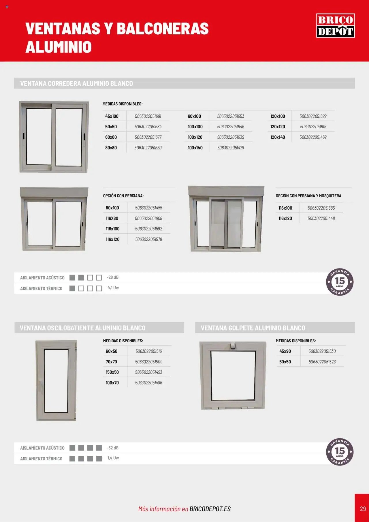 Brico Depôt Puertas y ventanas