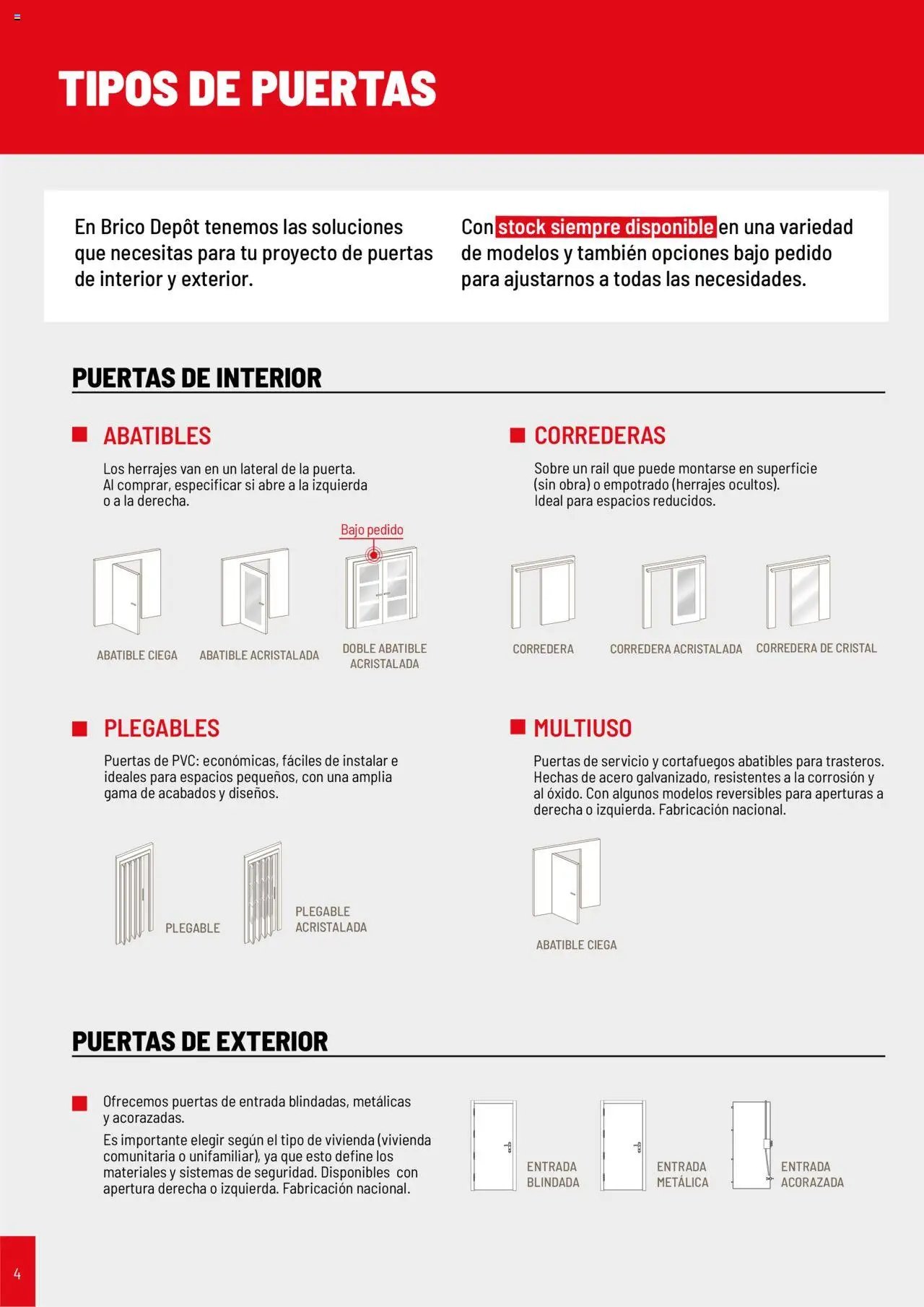 Brico Depôt Puertas y ventanas
