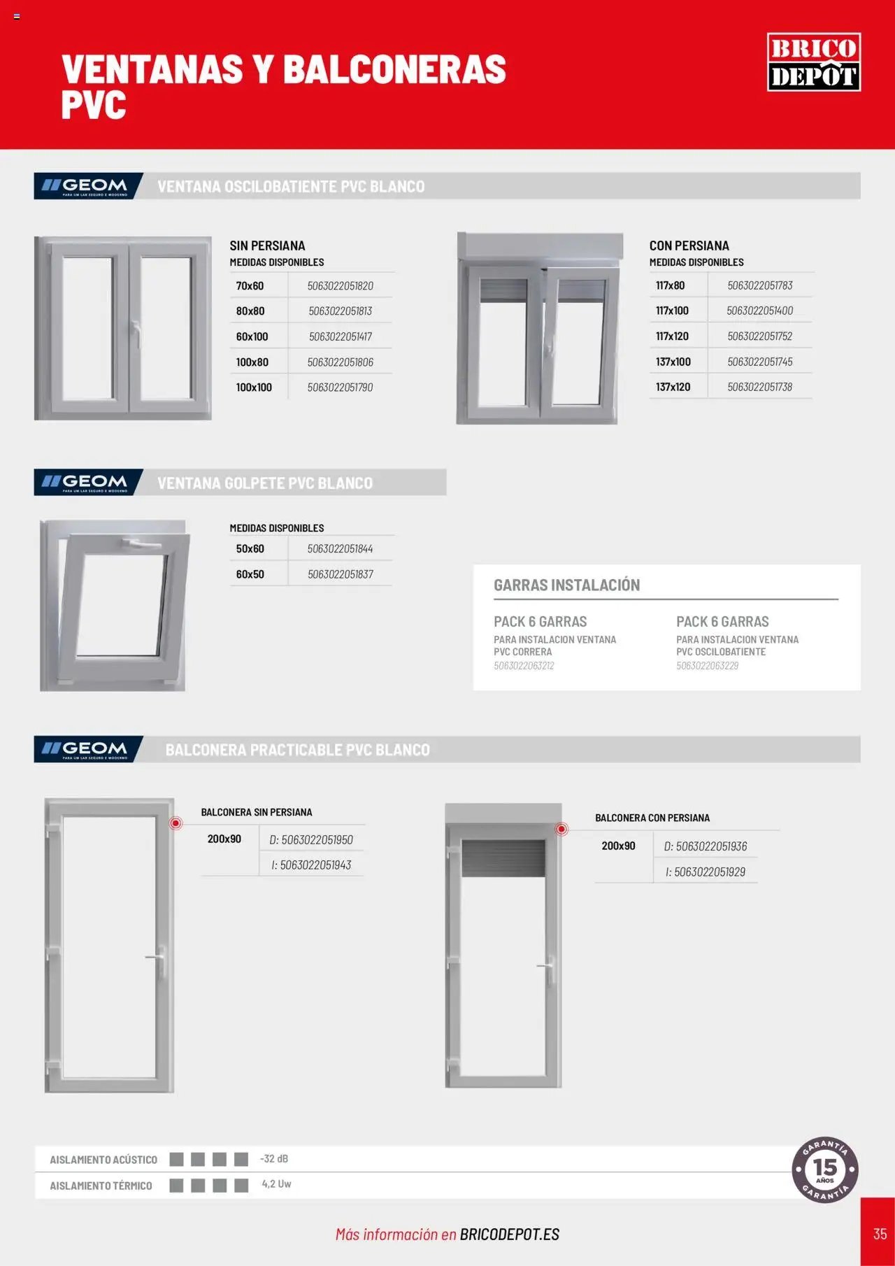Brico Depôt Puertas y ventanas