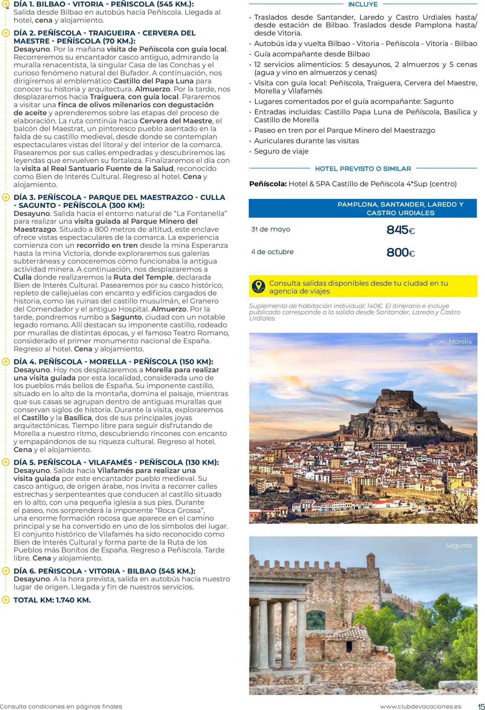 Viajes El Corte Inglés Zona Norte