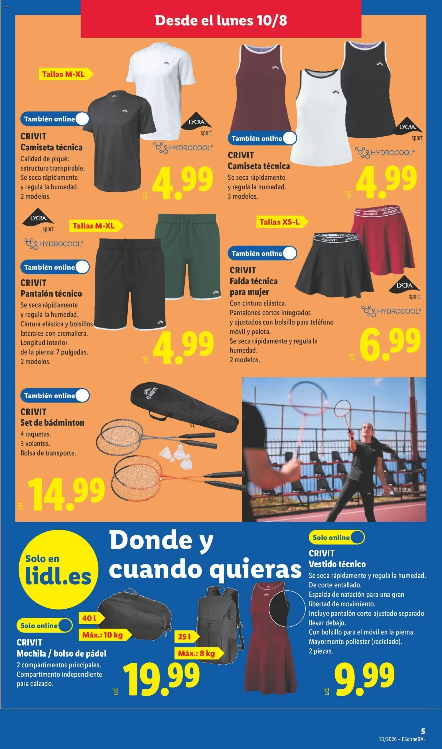 Lidl folleto de bazar