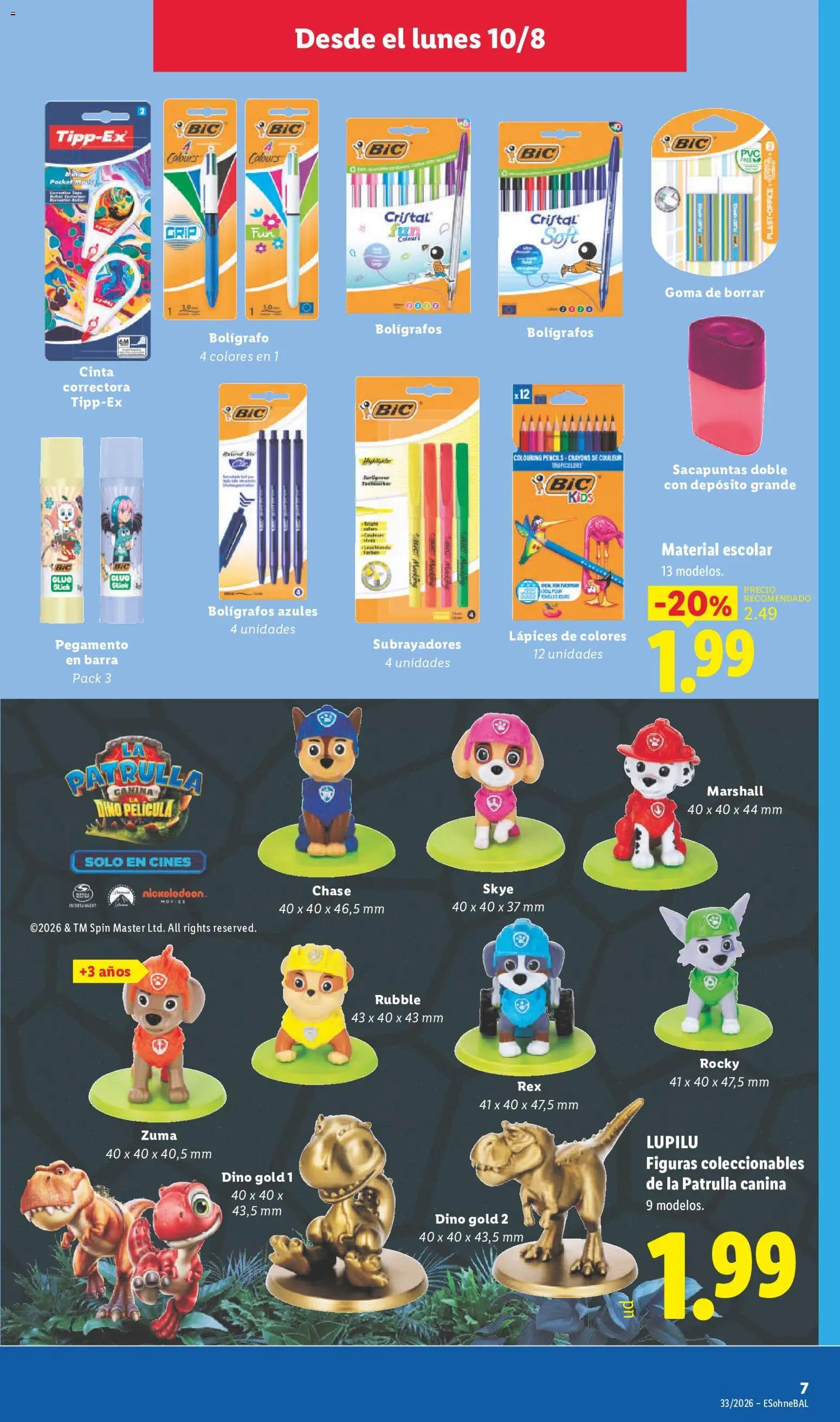 Lidl folleto de bazar