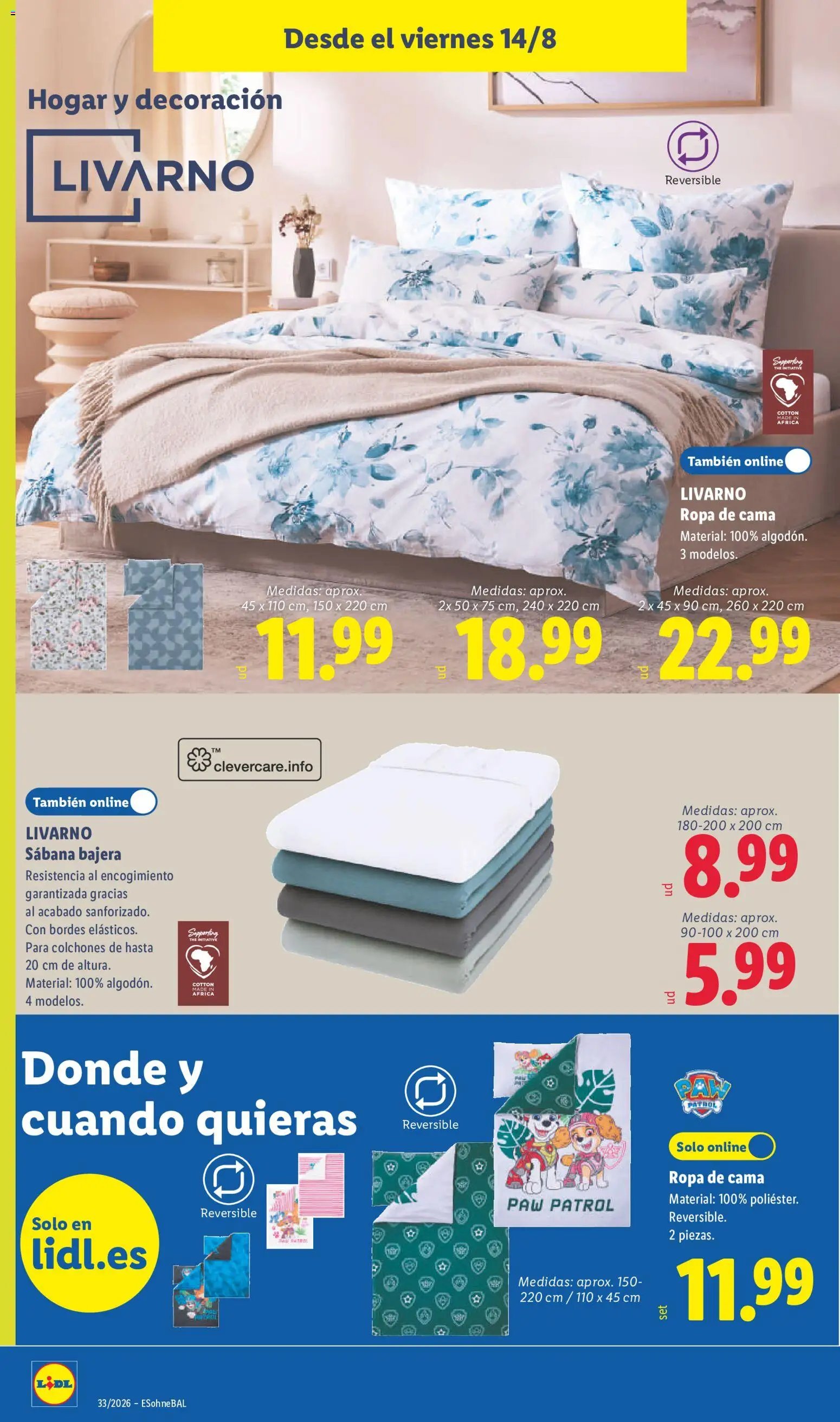 Lidl folleto de bazar