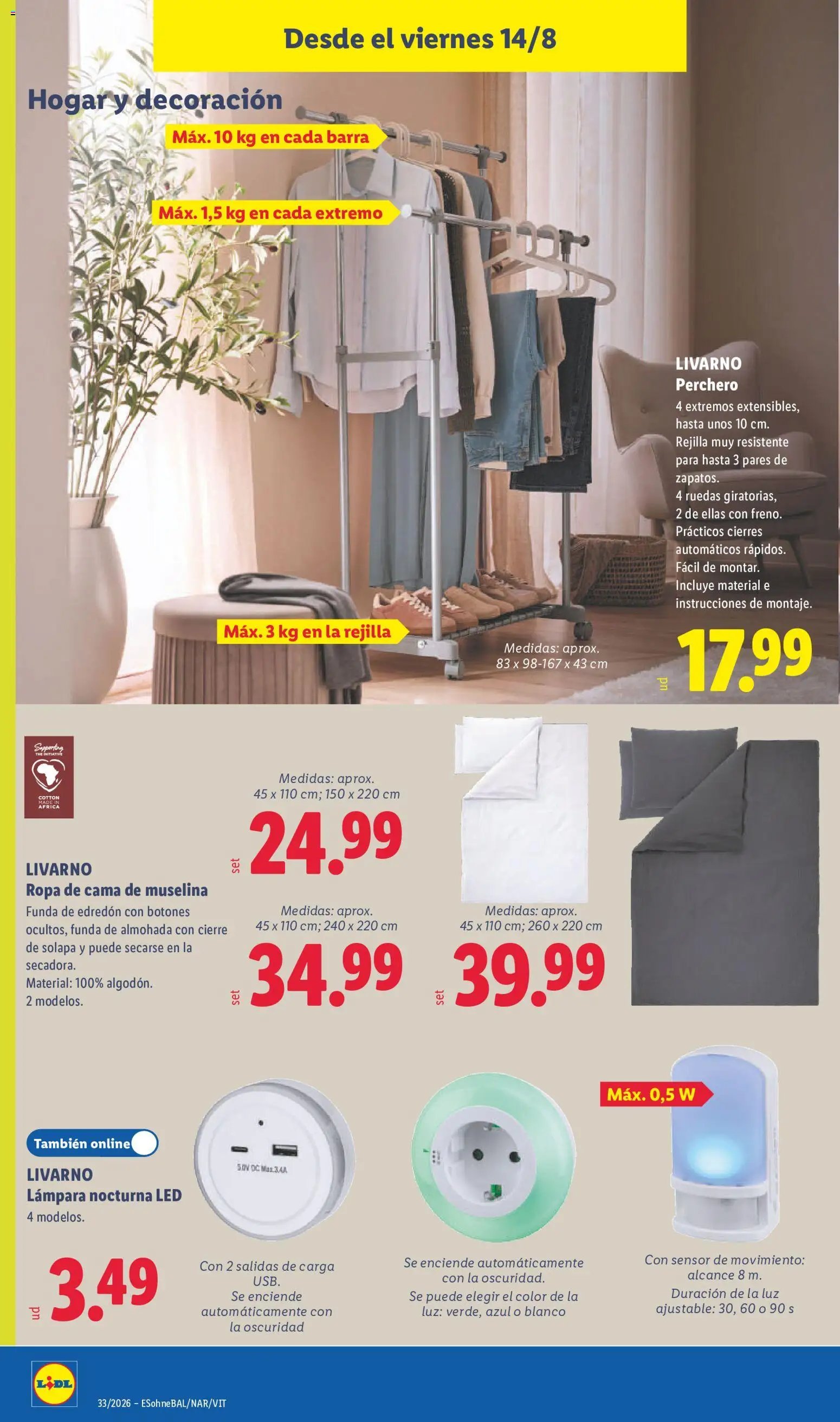 Lidl folleto de bazar