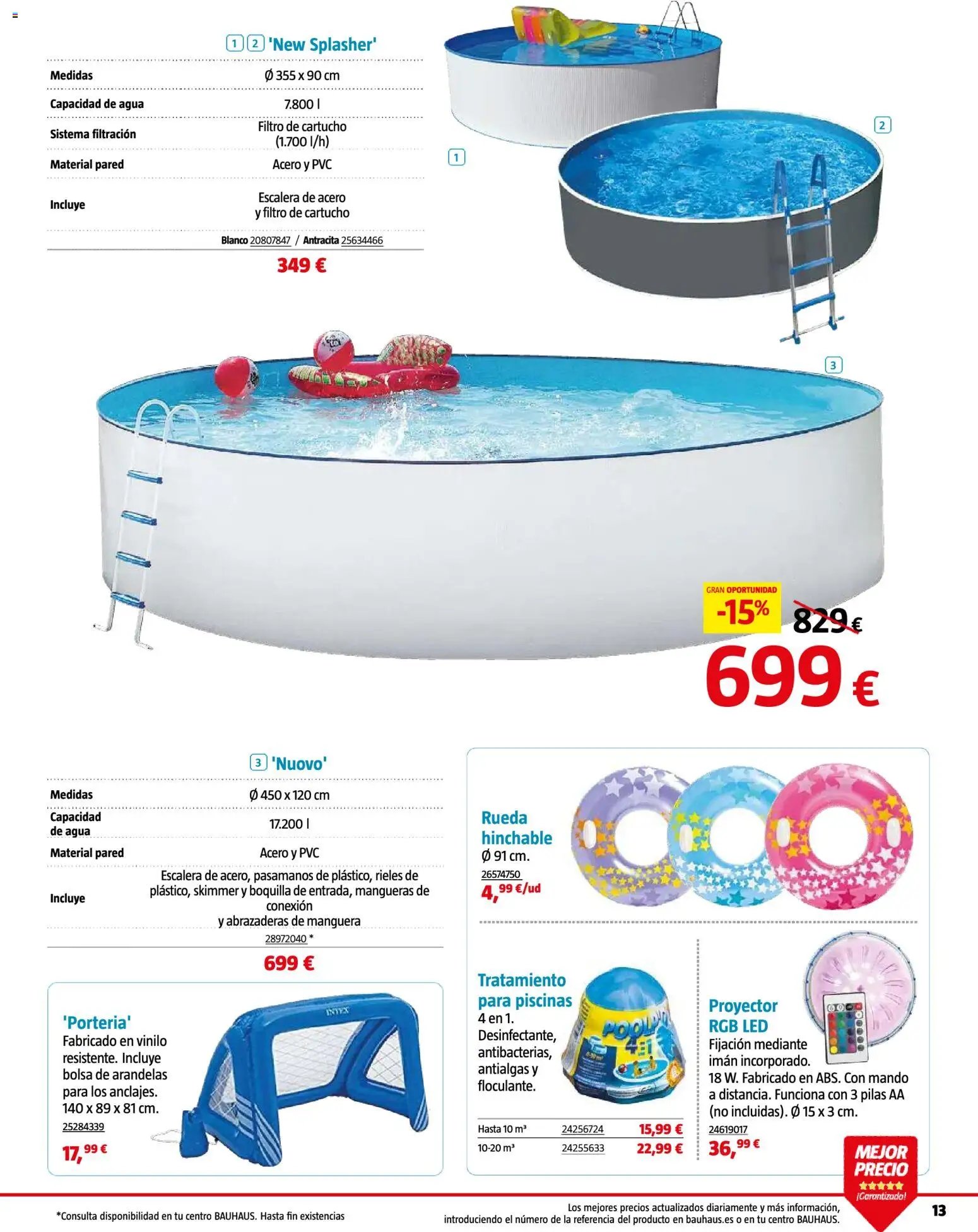 Bauhaus Piscinas 2026