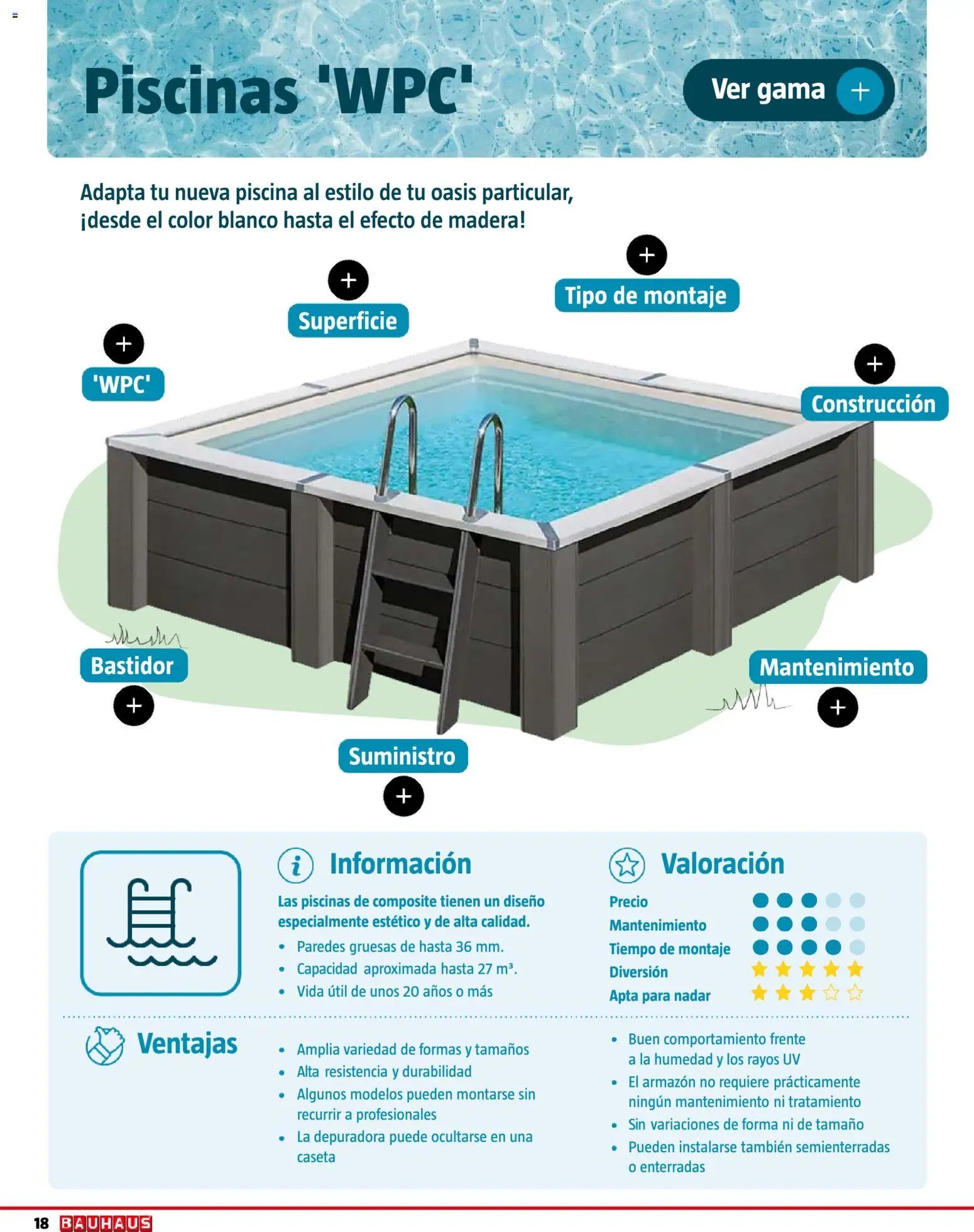 Bauhaus Piscinas 2026