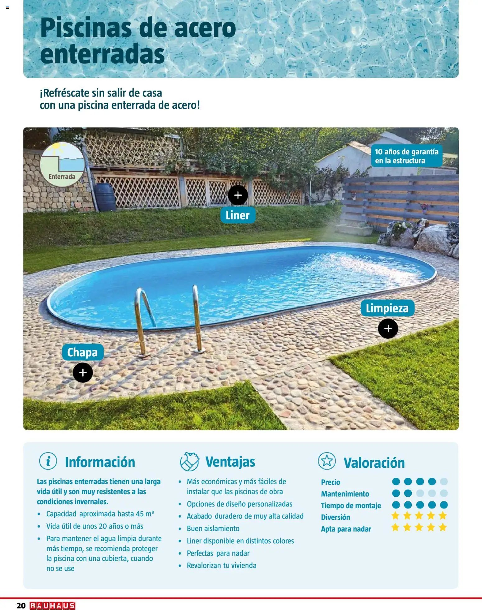 Bauhaus Piscinas 2026
