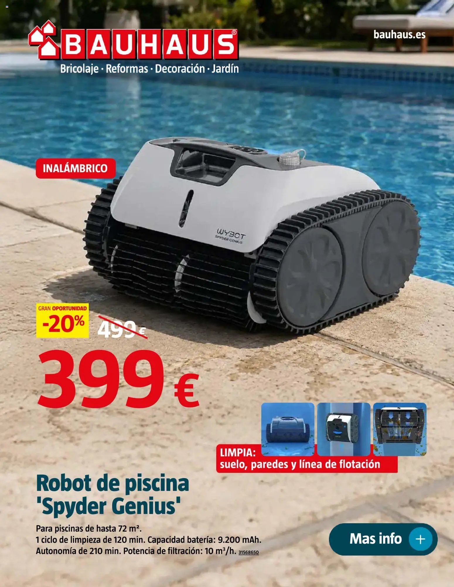 Bauhaus Piscinas 2026