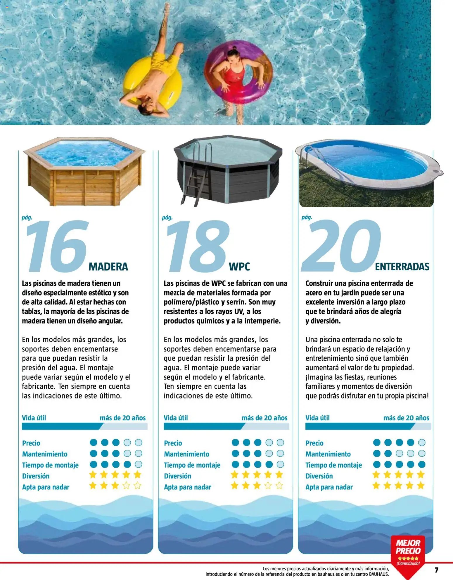 Bauhaus Piscinas 2026