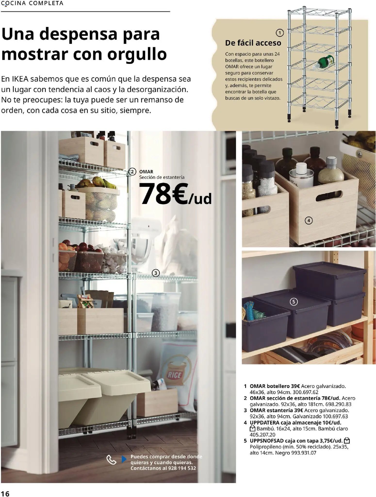 Catálogo IKEA Organización en el hogar